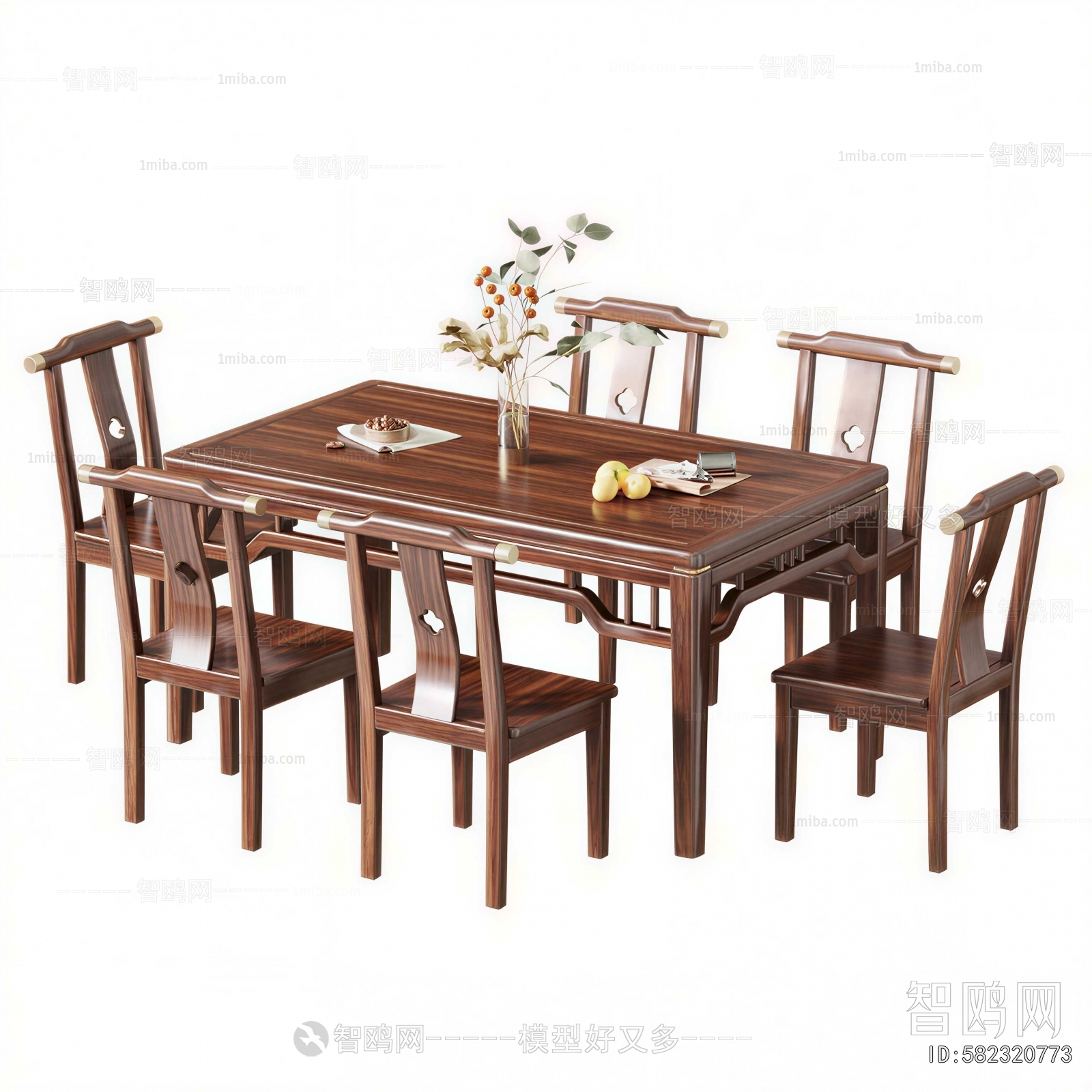 Chinese Style Dining Table And Chairs