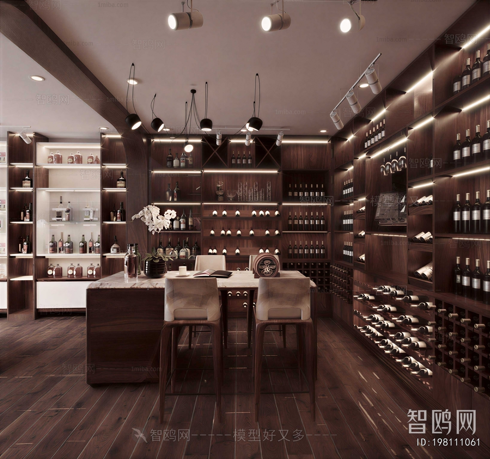 Modern Wine Cellar/Wine Tasting Room