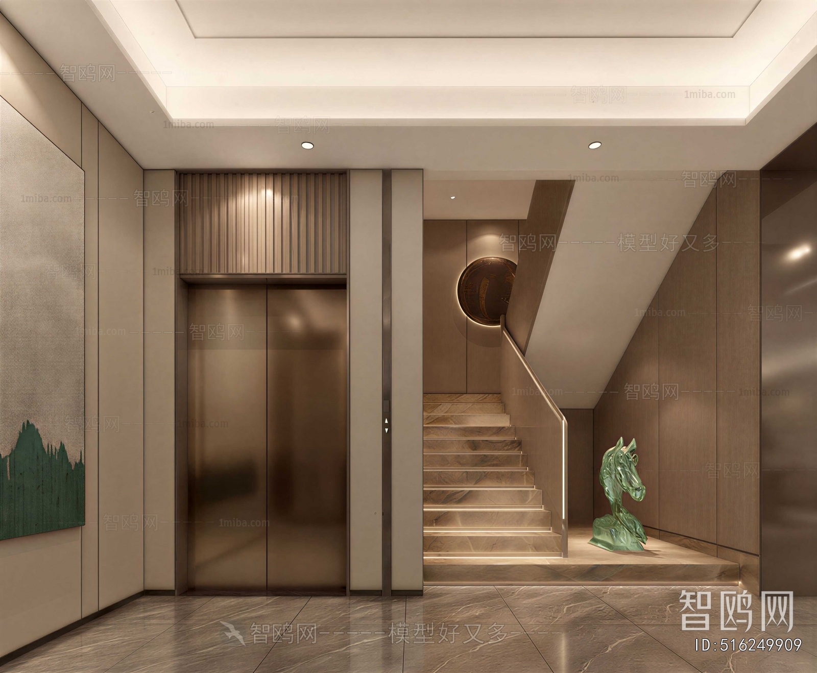 Modern Hallway