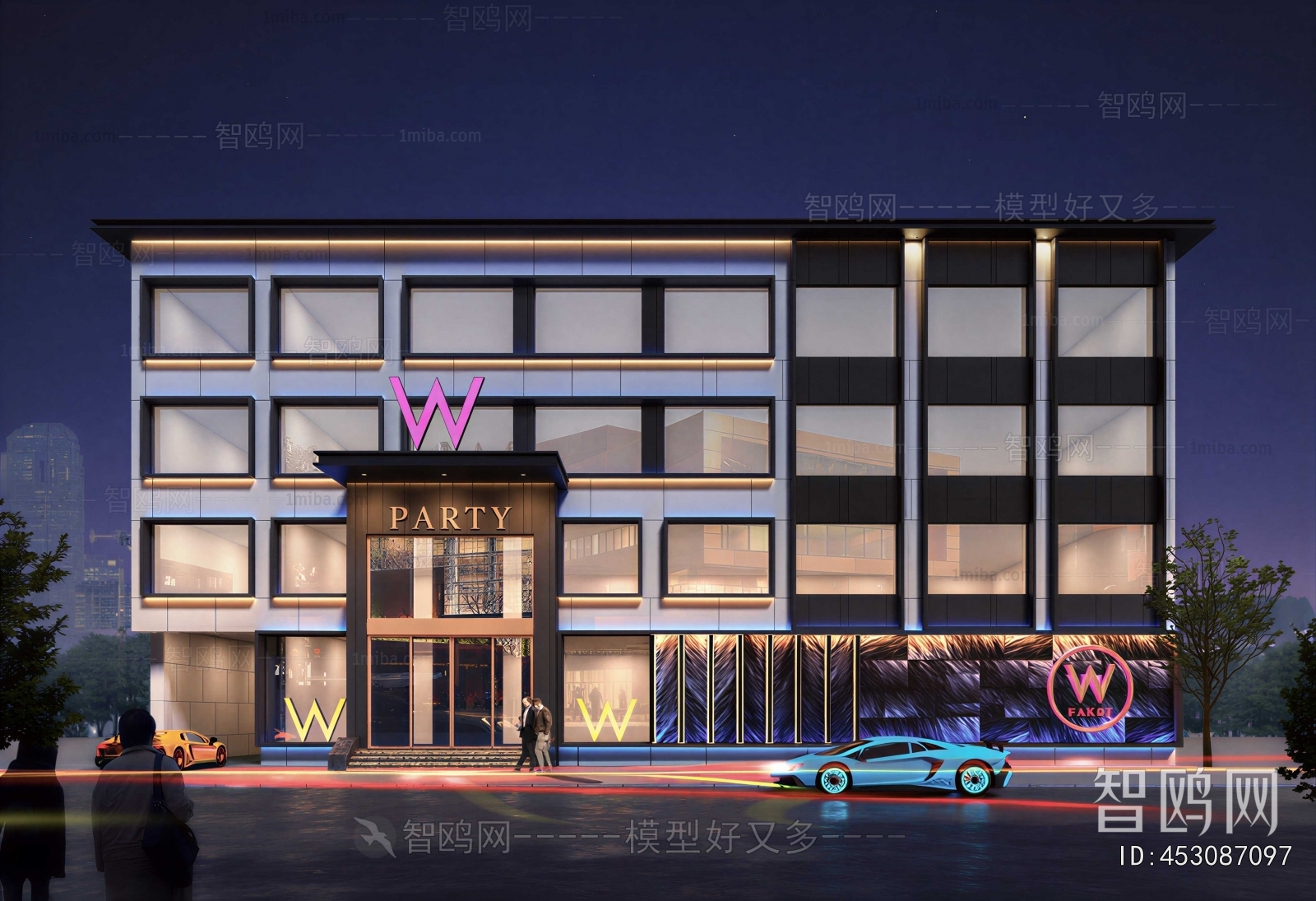 Modern Facade Element