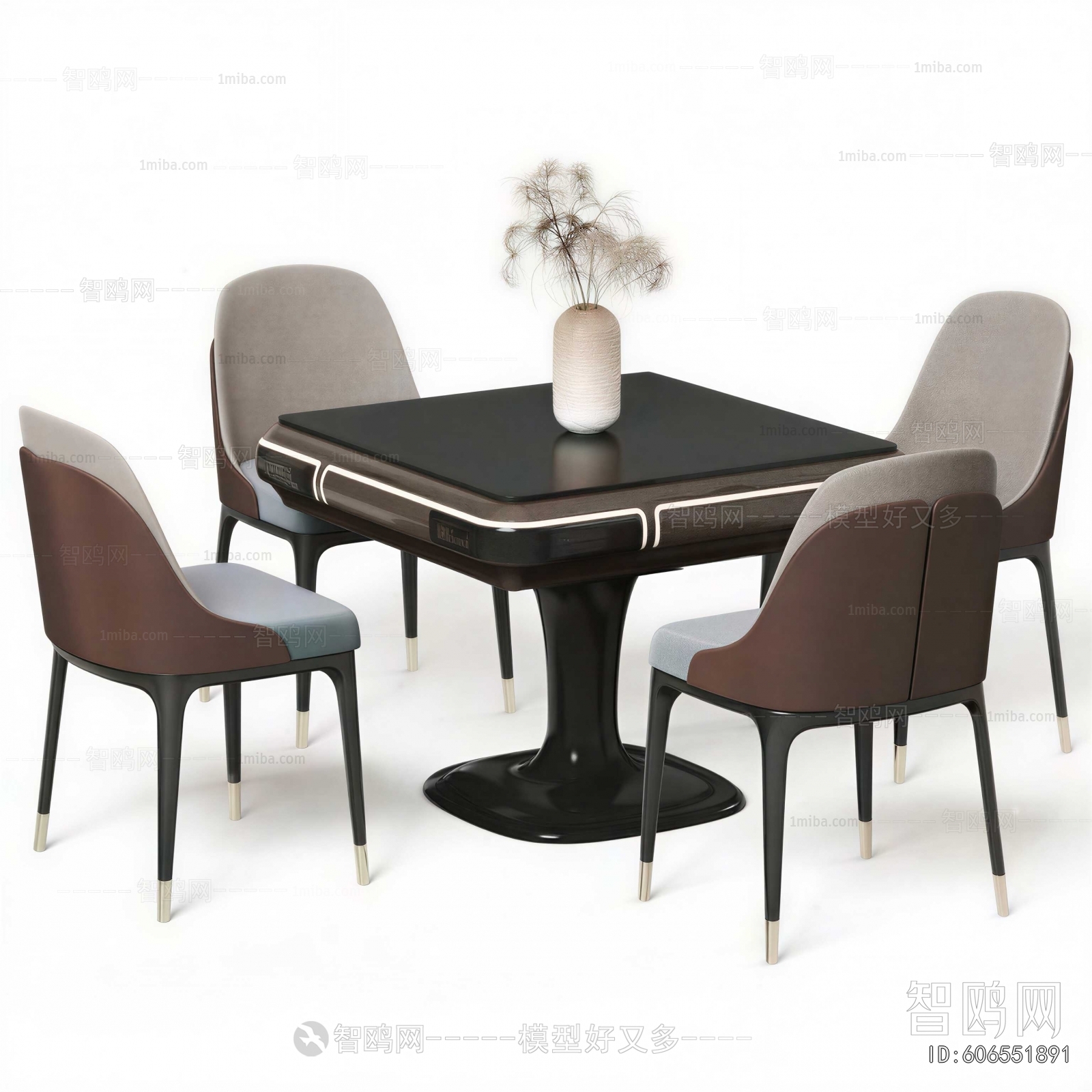 Modern Mahjong Tables And Chairs