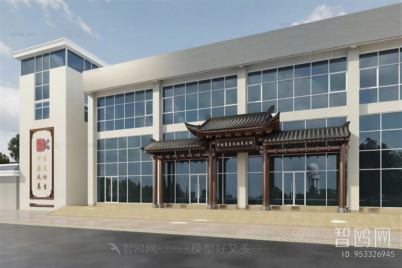 New Chinese Style Facade Element