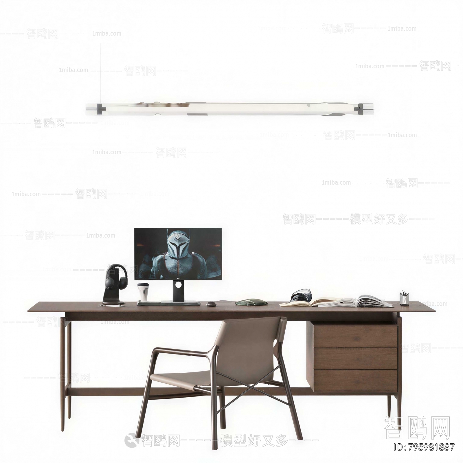 Modern Computer Desk And Chair