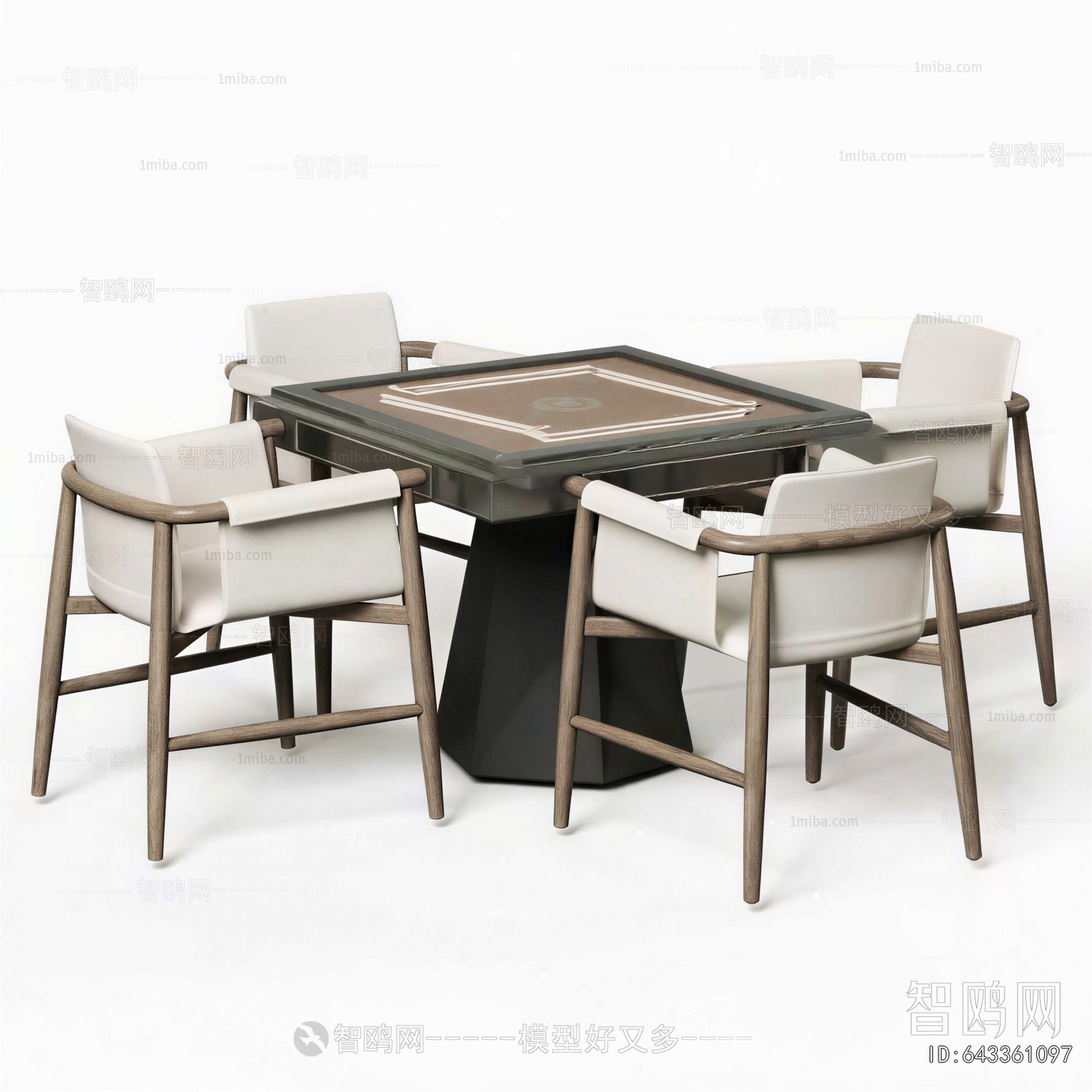 Modern Mahjong Tables And Chairs