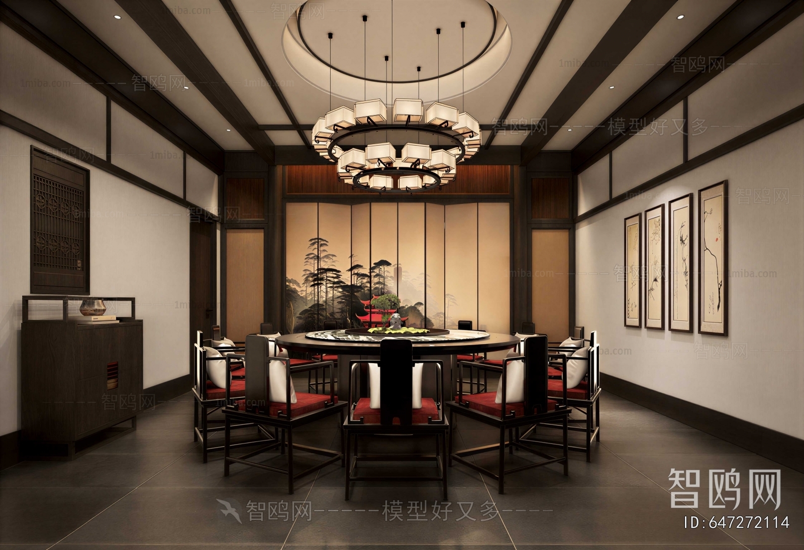 New Chinese Style Restaurant Box