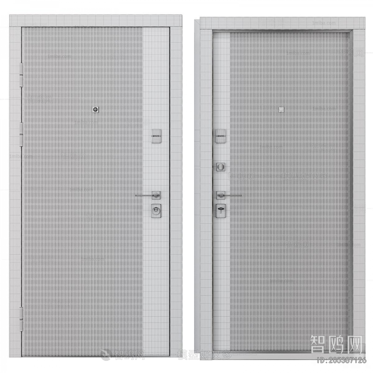 Modern Entrance Door