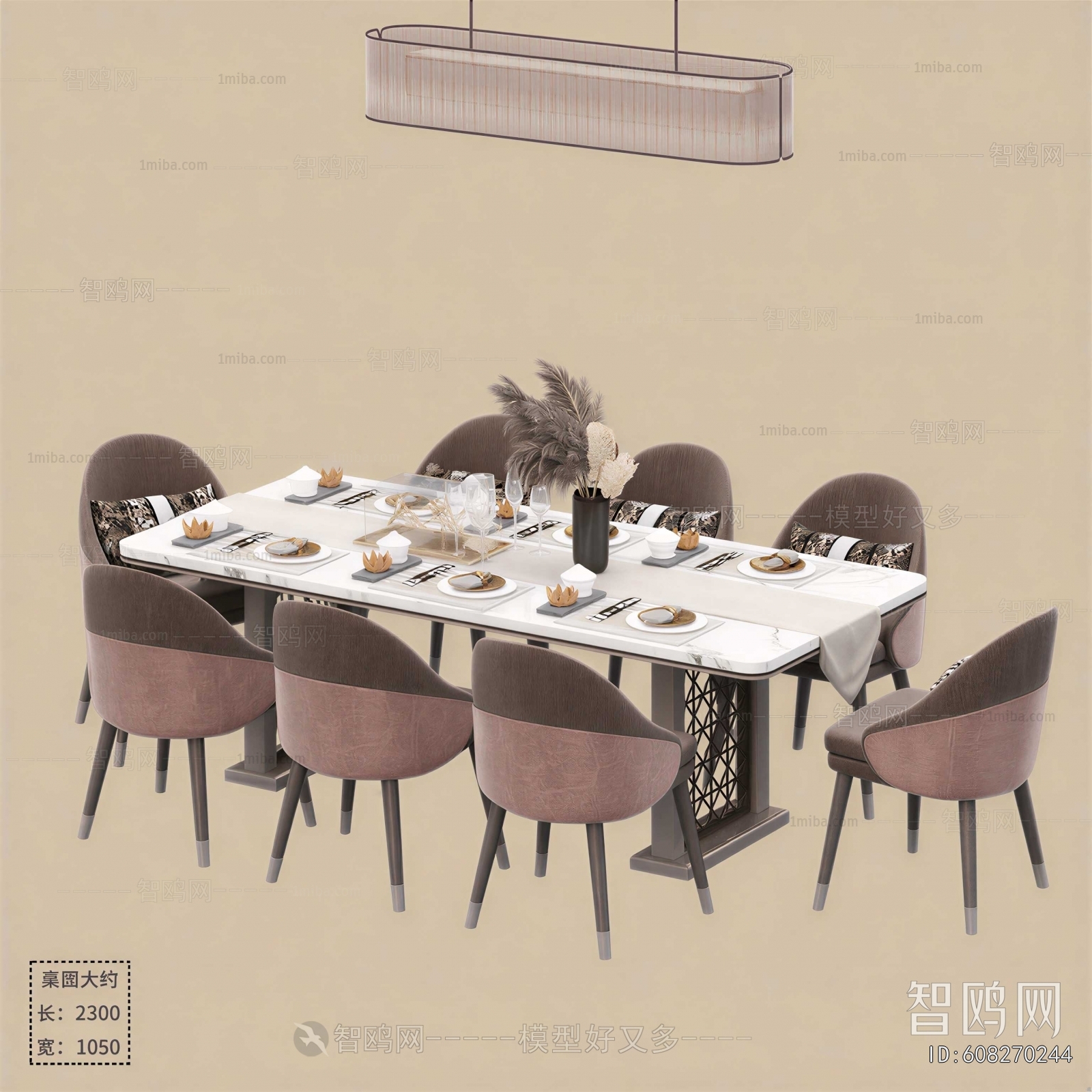 New Chinese Style Dining Table And Chairs