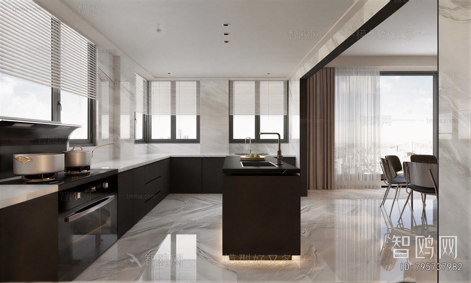 Modern The Kitchen