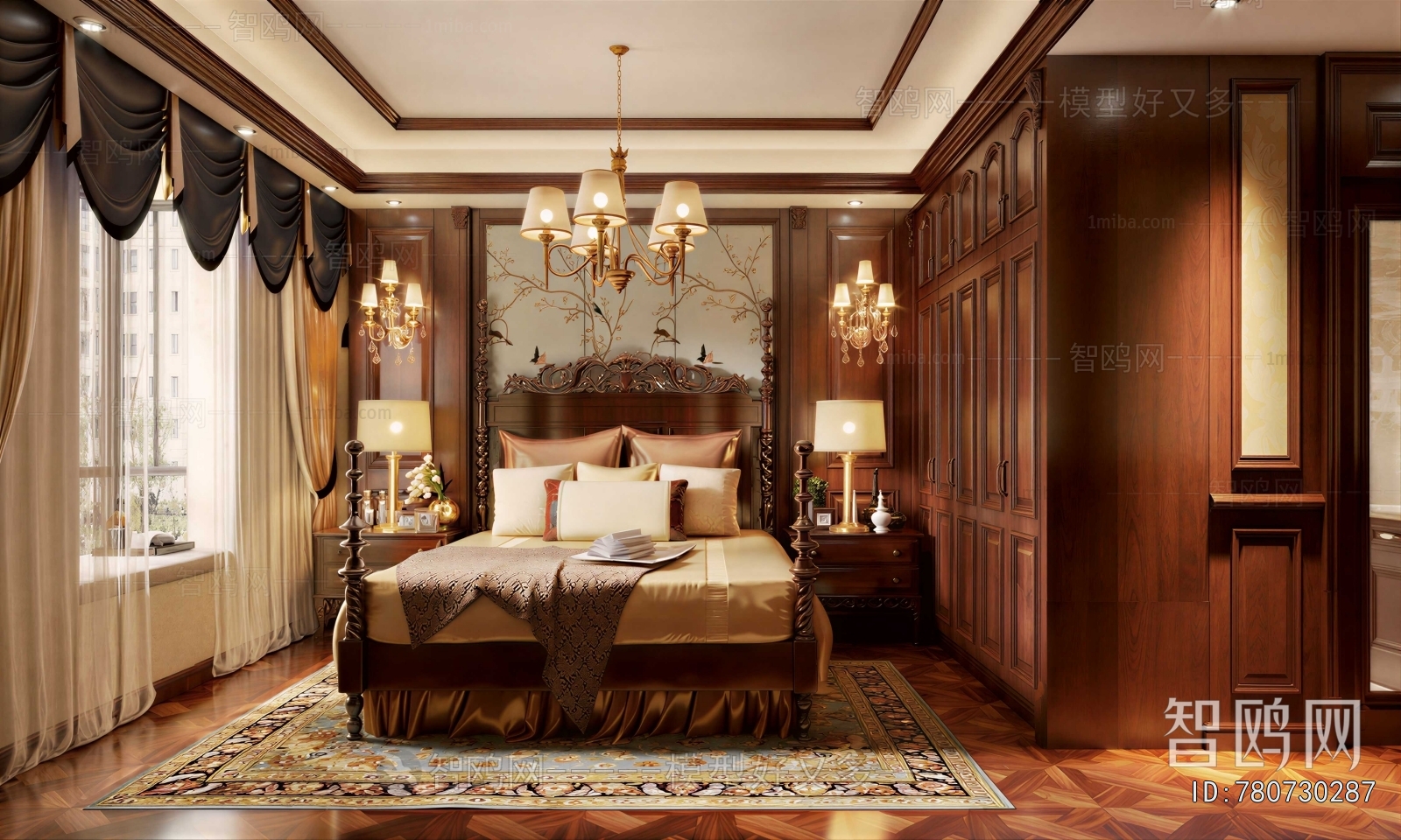 European Style Bedroom