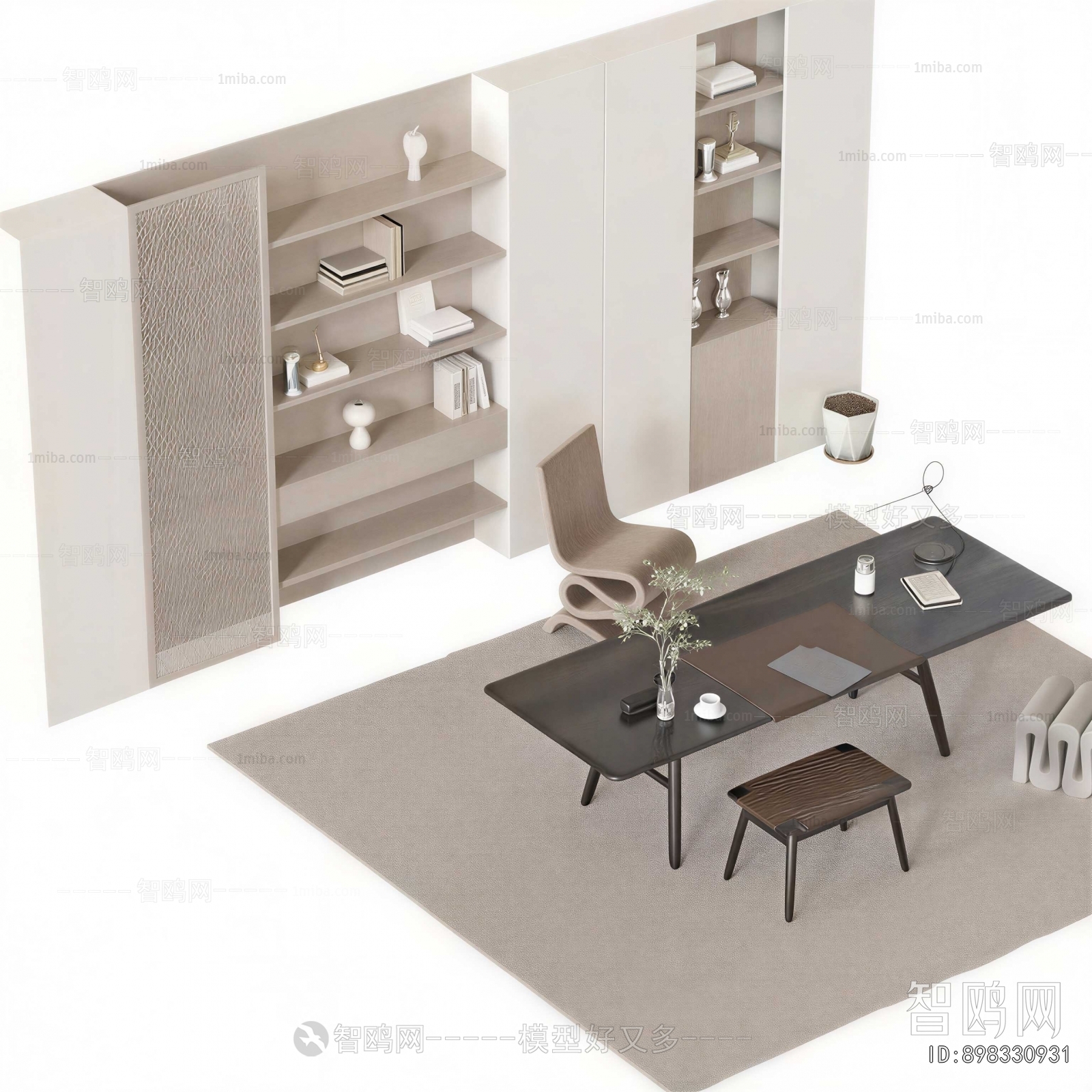 Modern Computer Desk And Chair