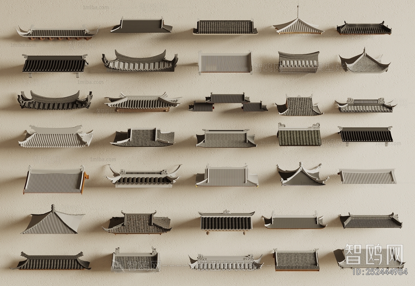 Chinese Style Building Component