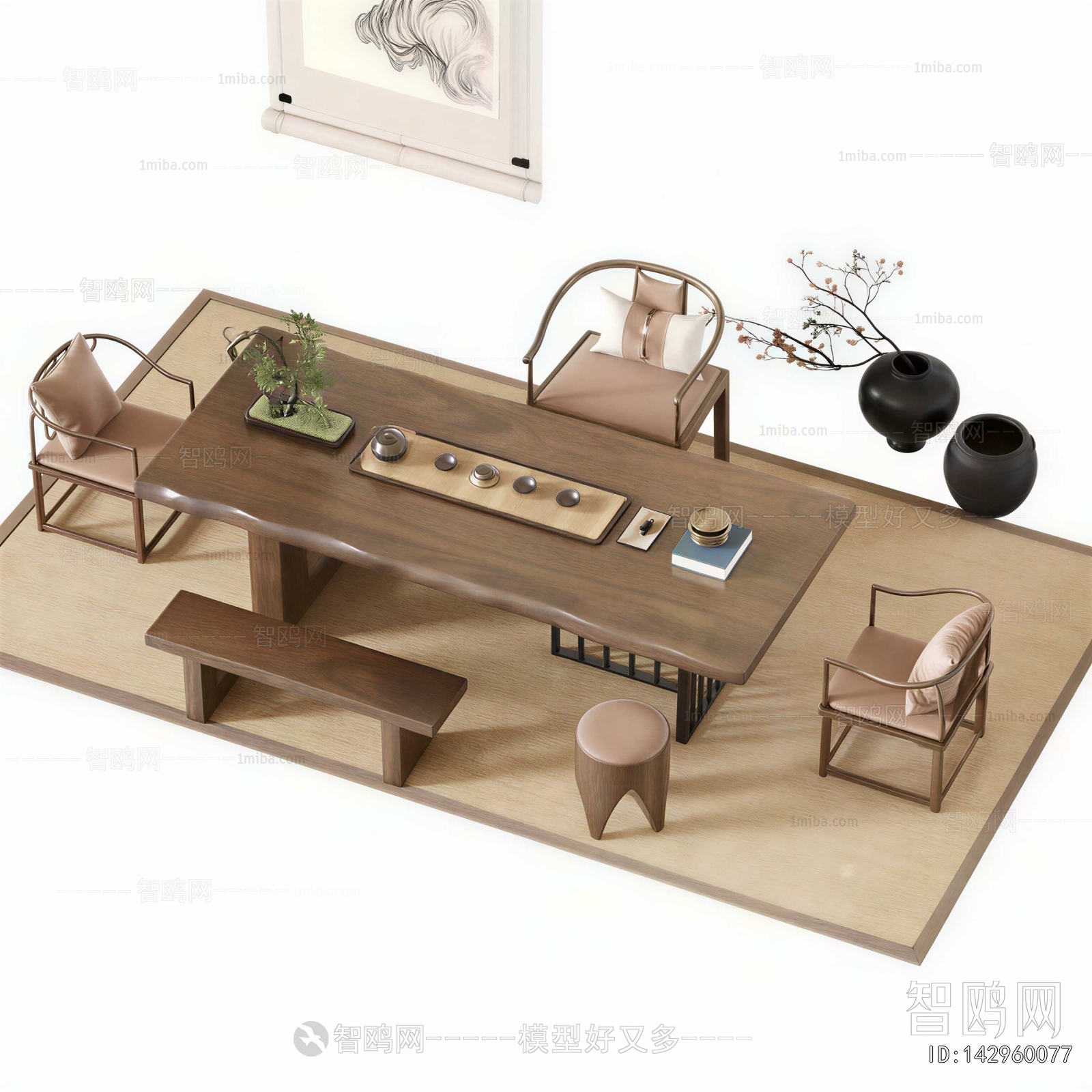 New Chinese Style Tea Tables And Chairs