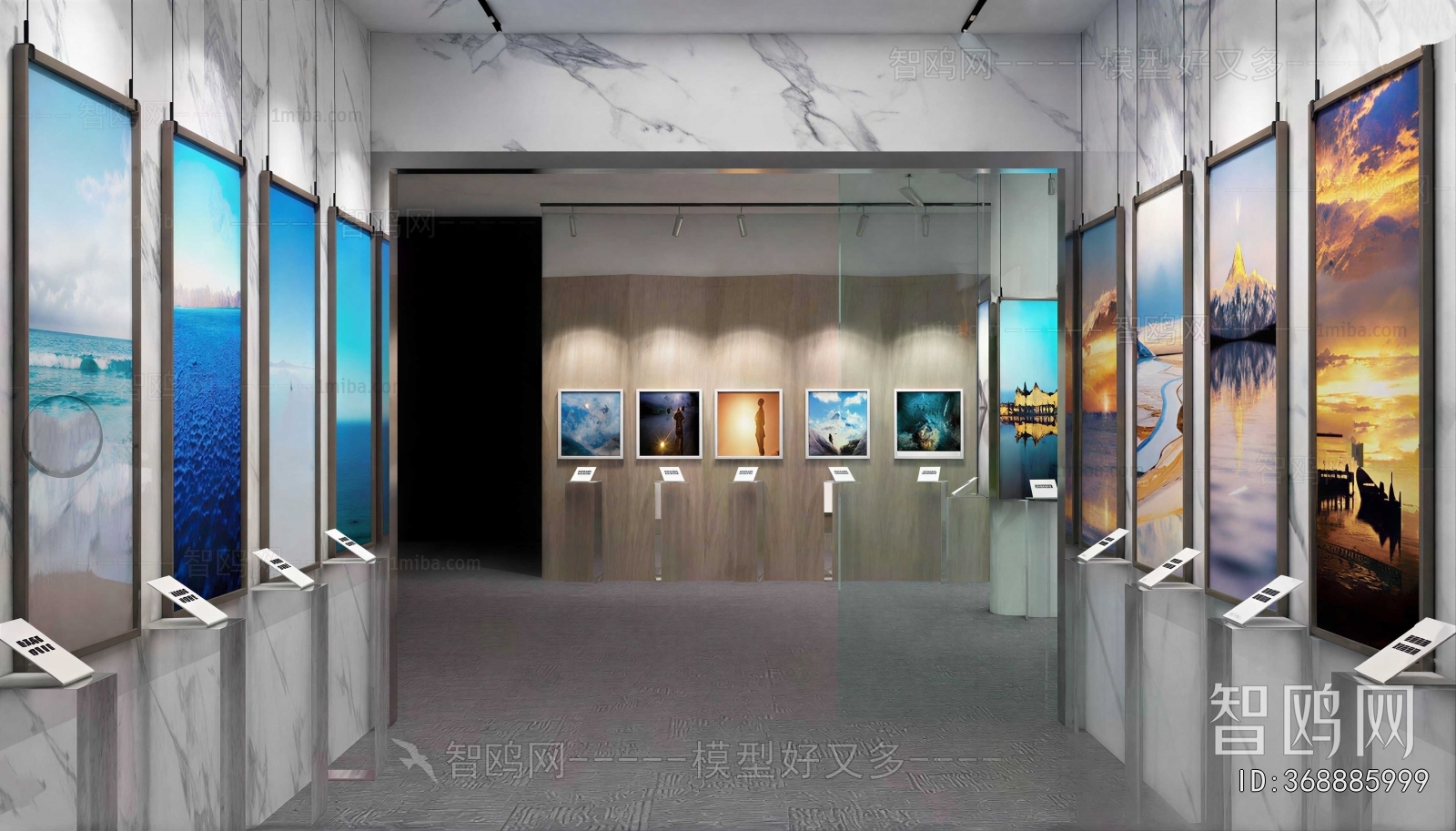 French Style Exhibition Hall