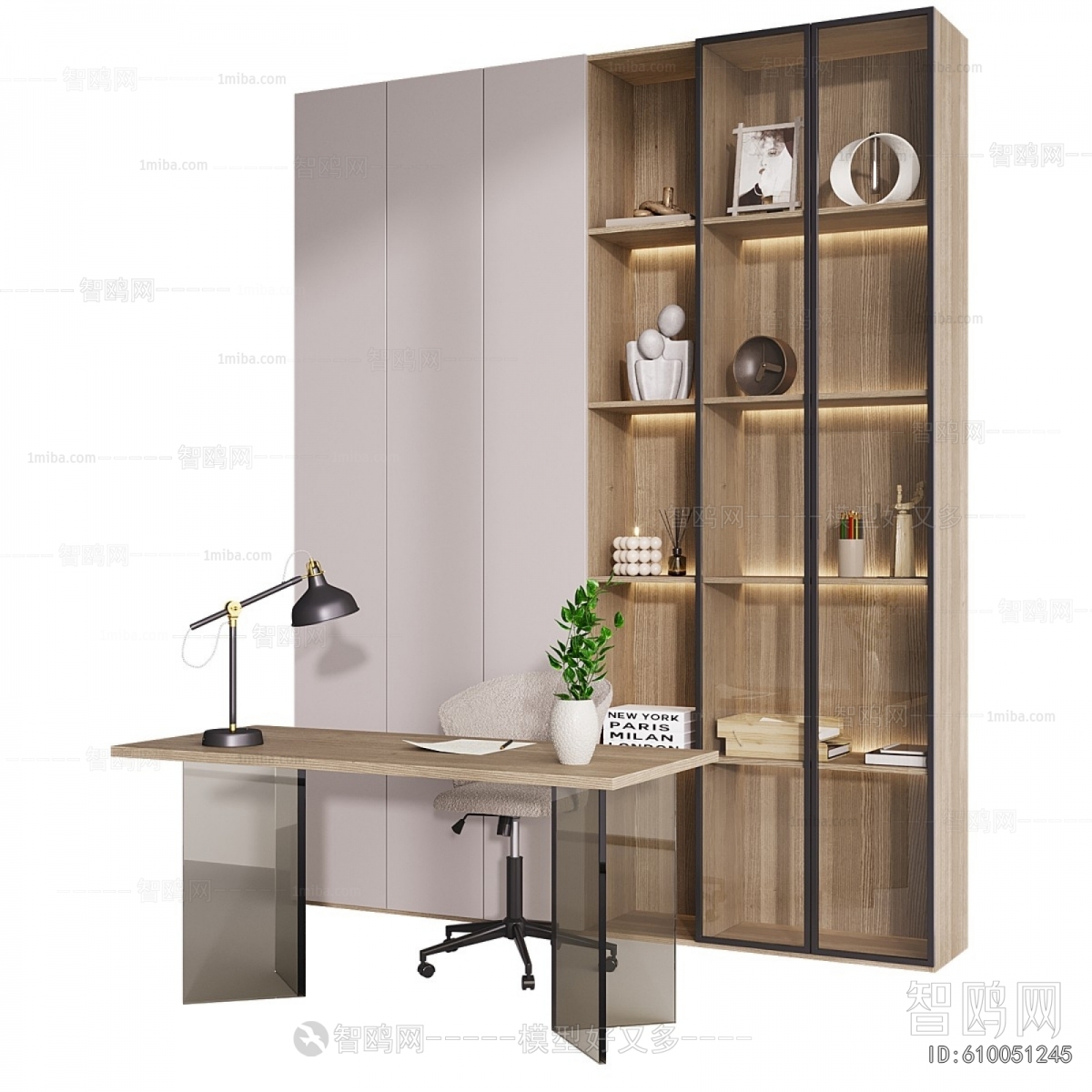 Modern Office Desk And Chair