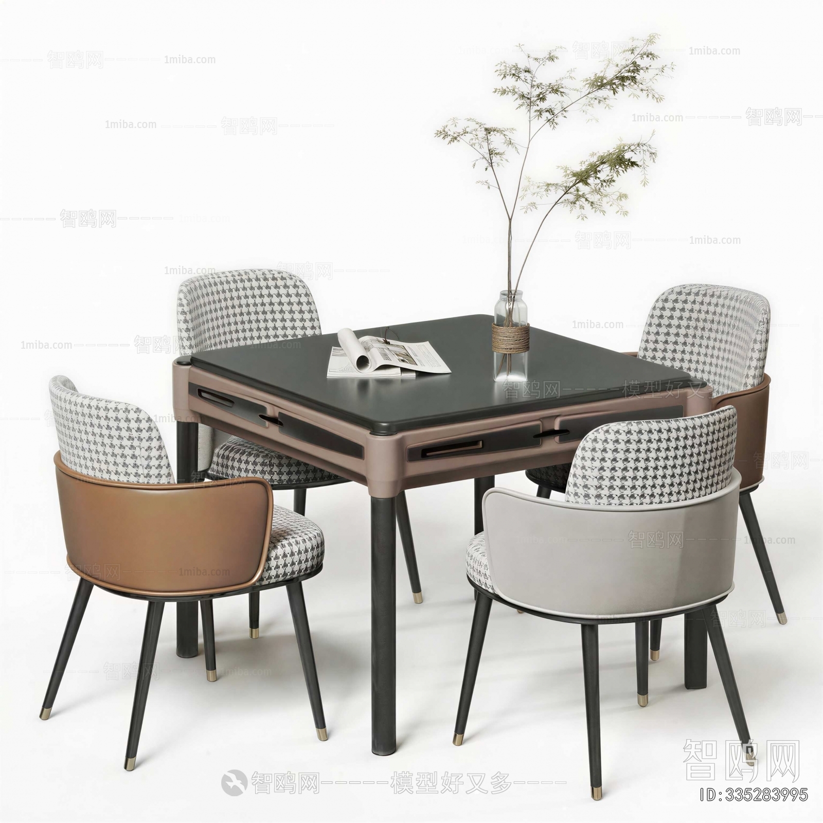 Modern Mahjong Tables And Chairs