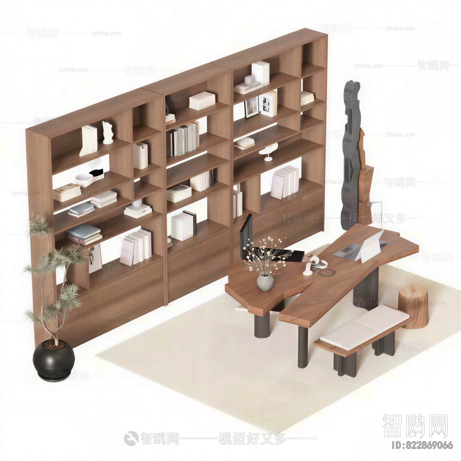 Modern Computer Desk And Chair