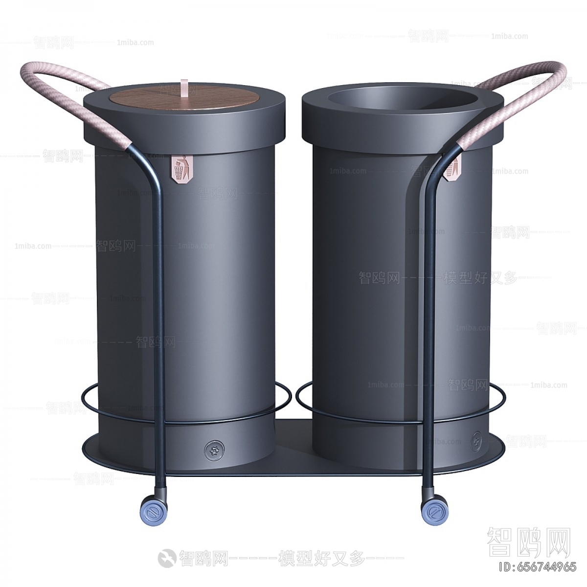 Modern Trash Can