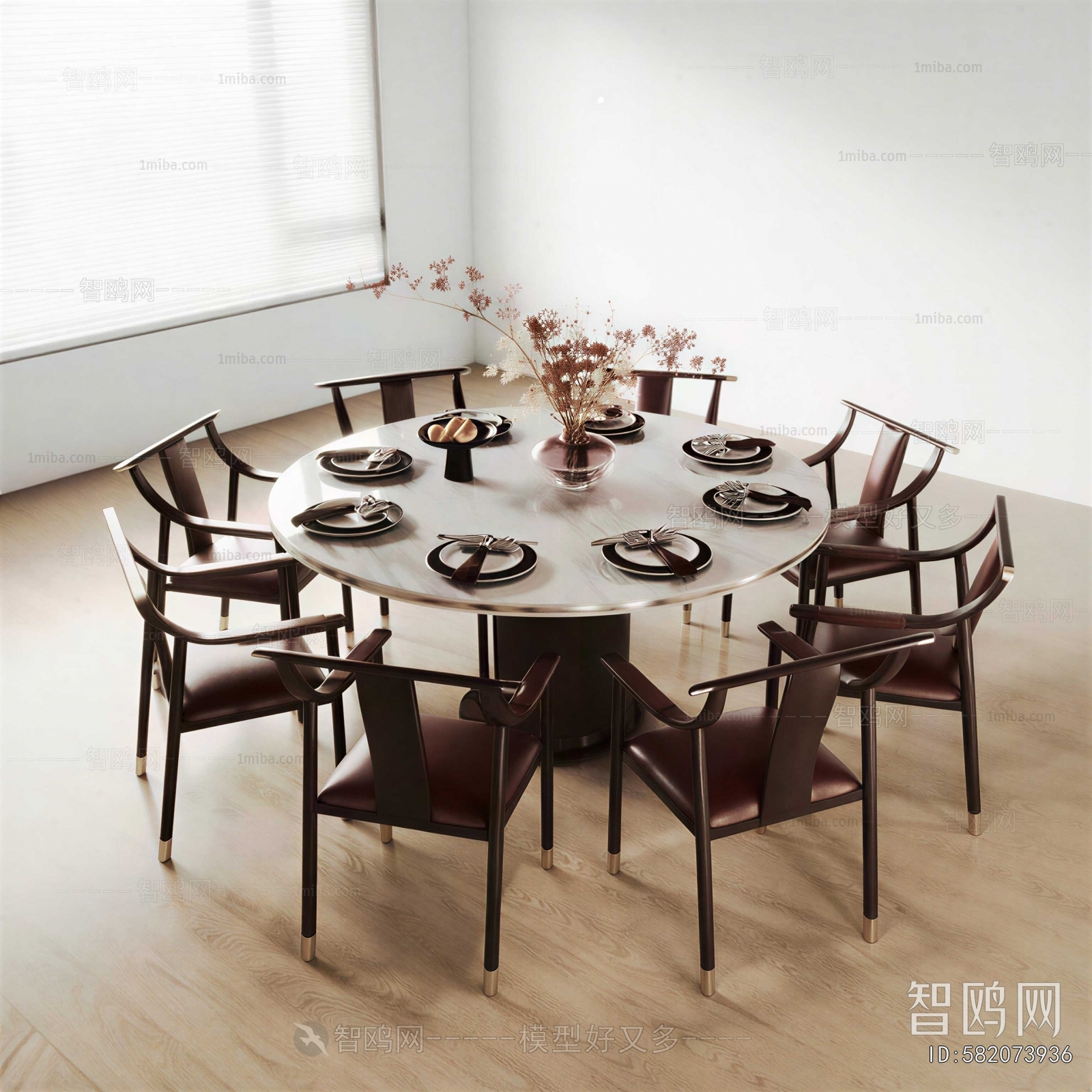 New Chinese Style Dining Table And Chairs