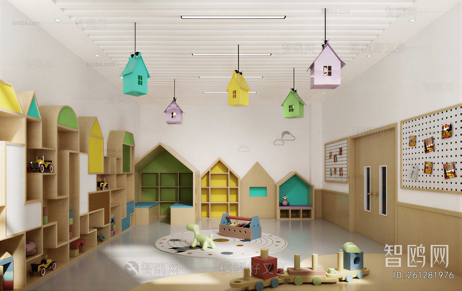 Modern Children's Playroom