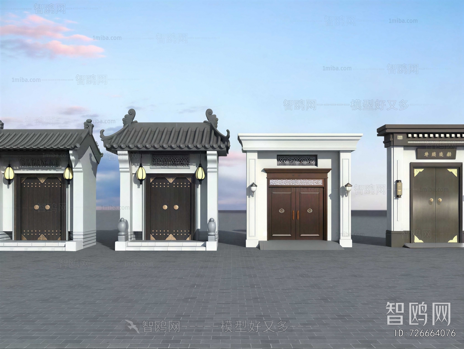 New Chinese Style Facade Element