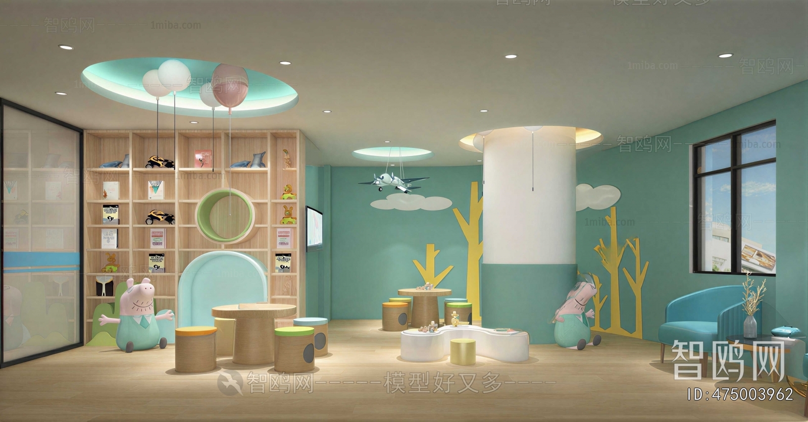 Modern Children's Playroom