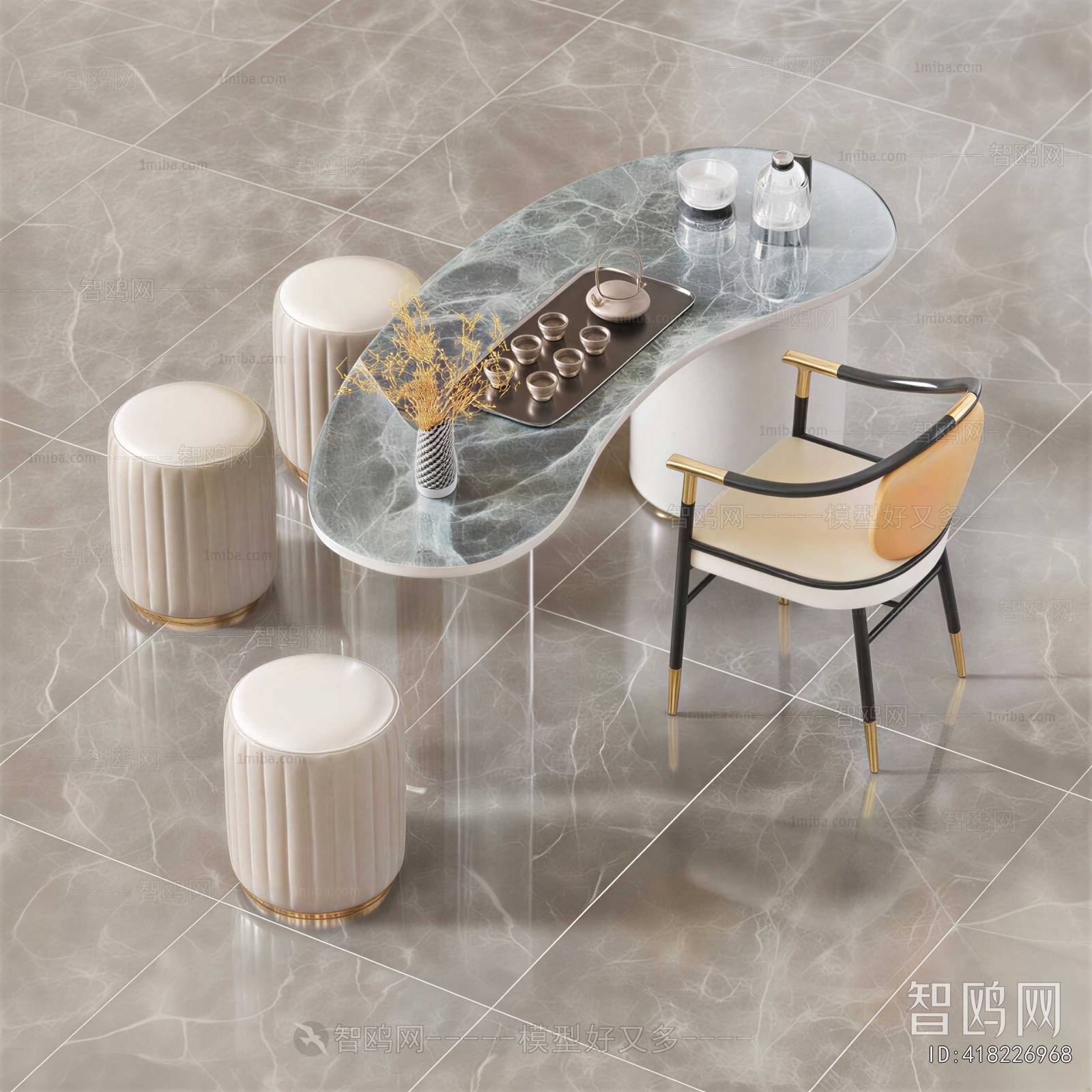 Modern Tea Tables And Chairs