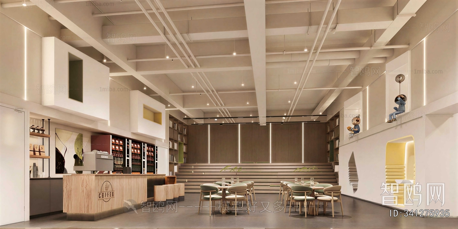 Modern Milk Tea Shop