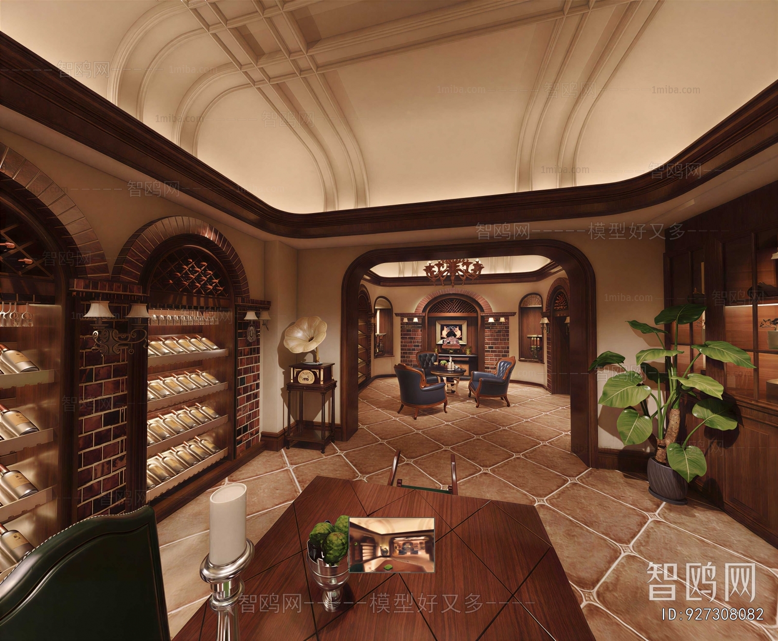 European Style Wine Cellar/Wine Tasting Room