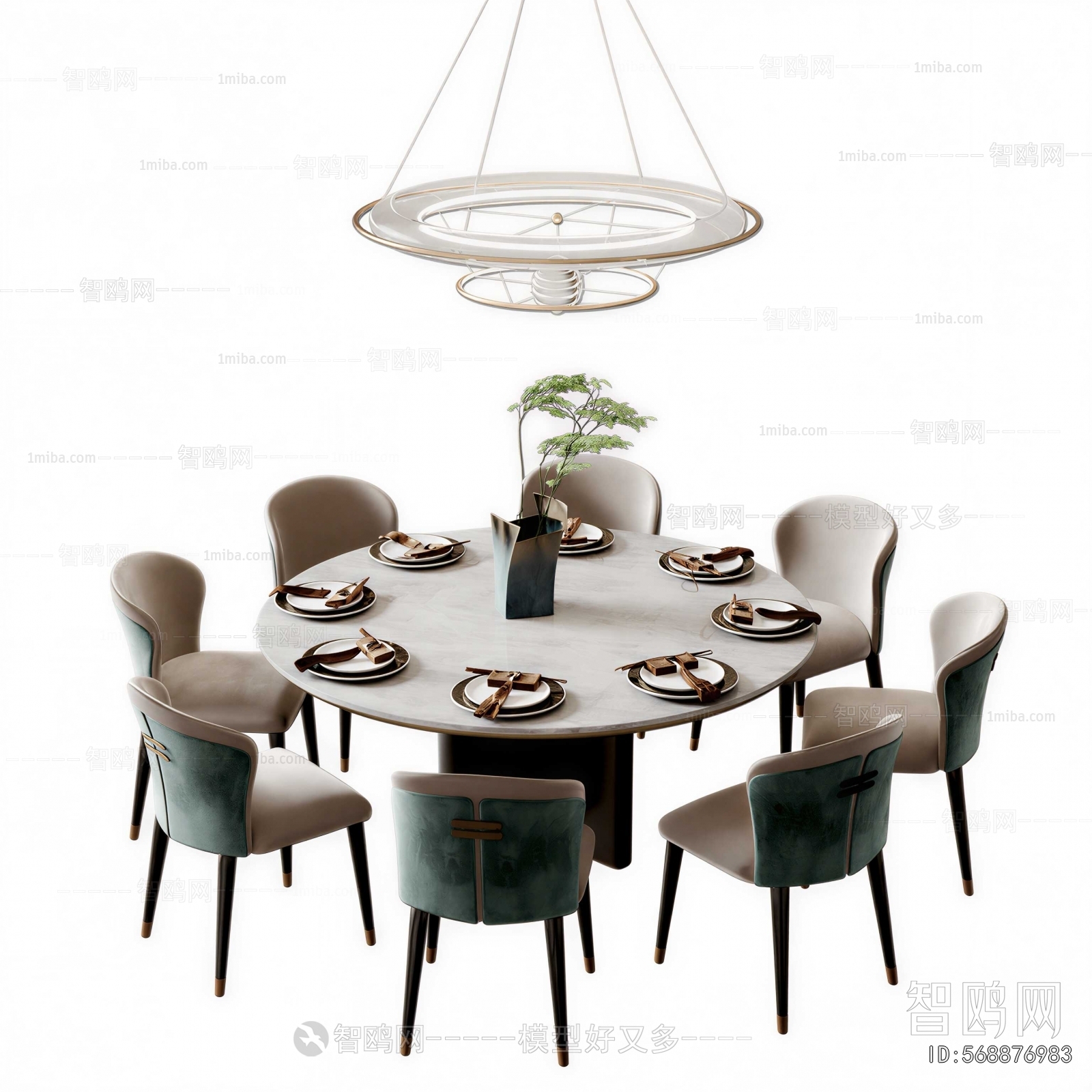 New Chinese Style Dining Table And Chairs
