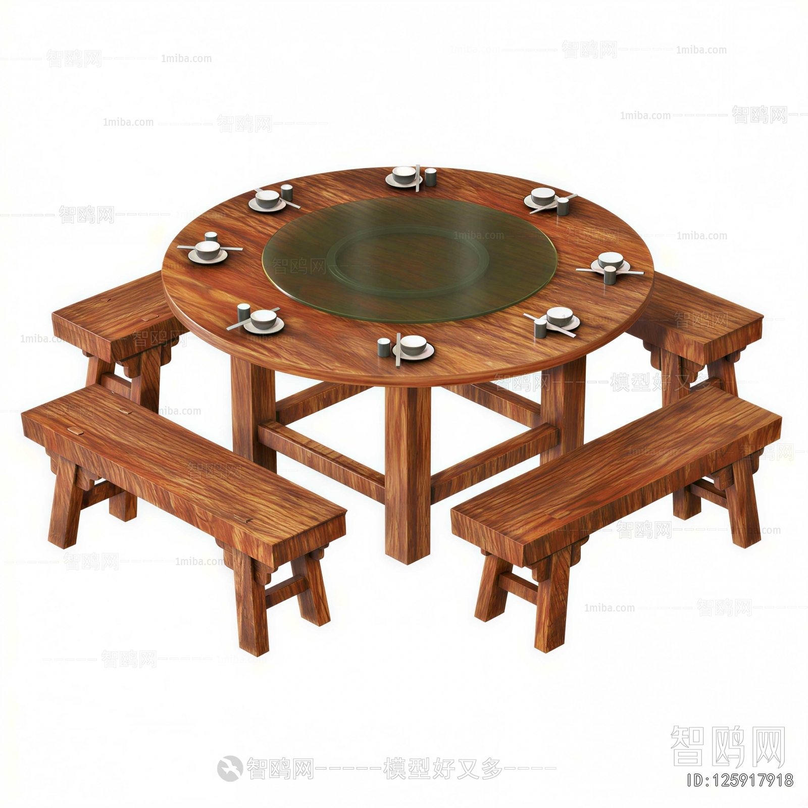 New Chinese Style Dining Table And Chairs