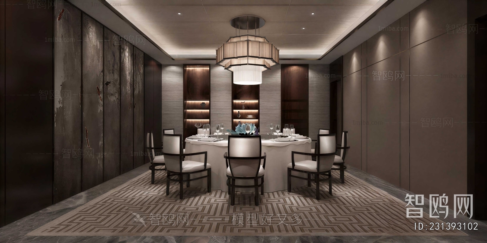 New Chinese Style Restaurant Box