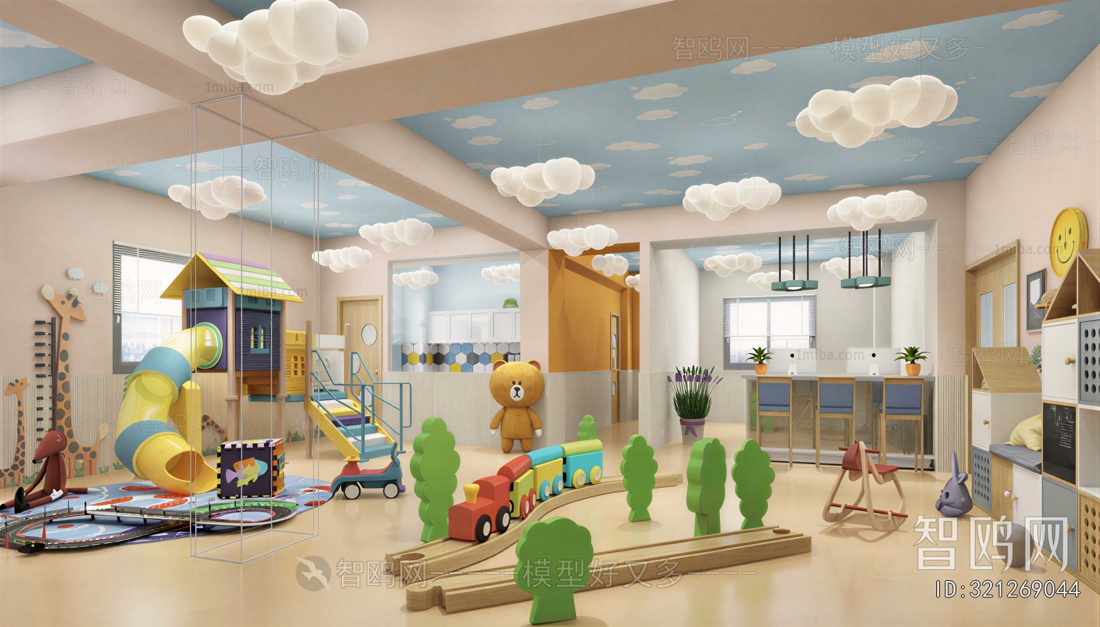 Modern Children's Playroom