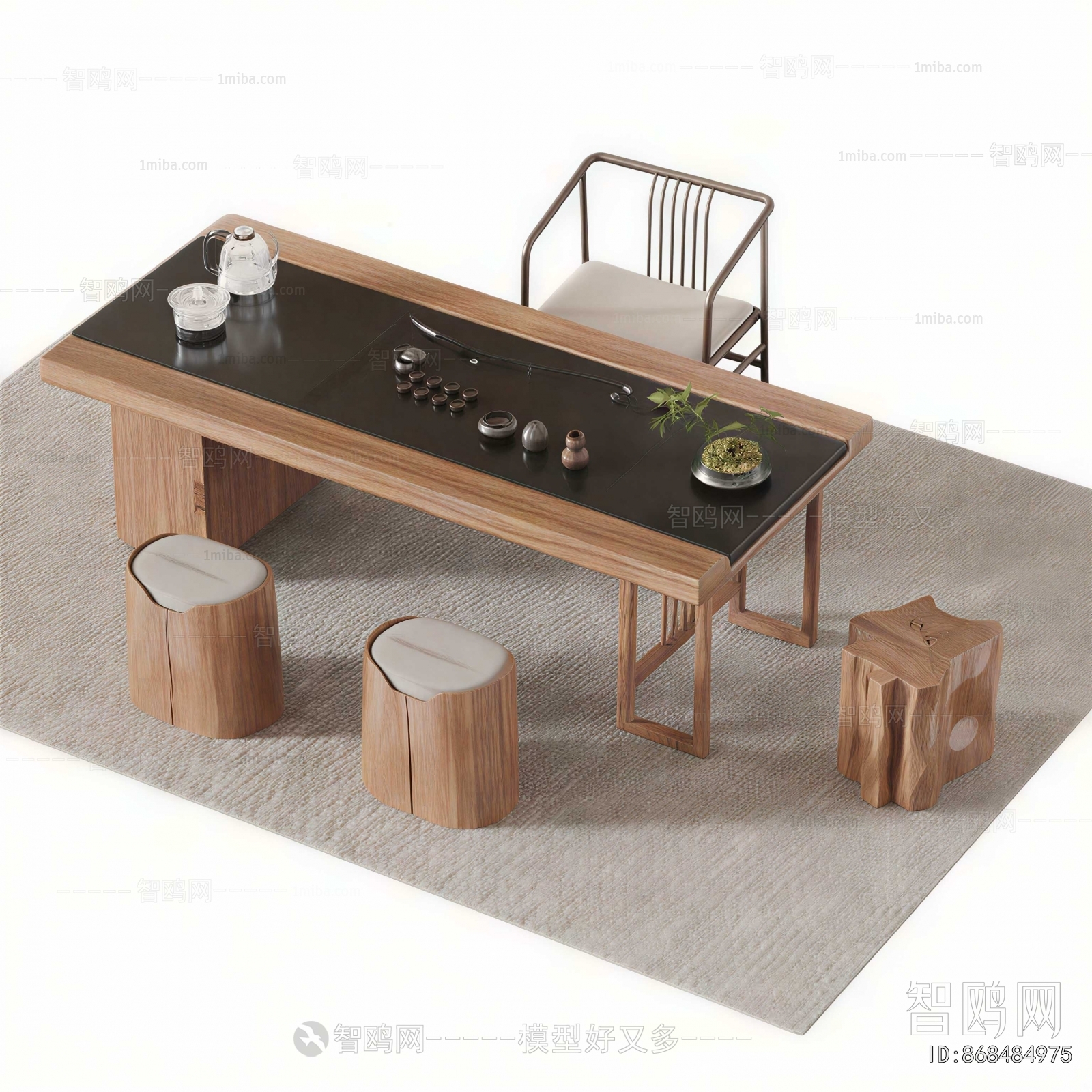 New Chinese Style Tea Tables And Chairs