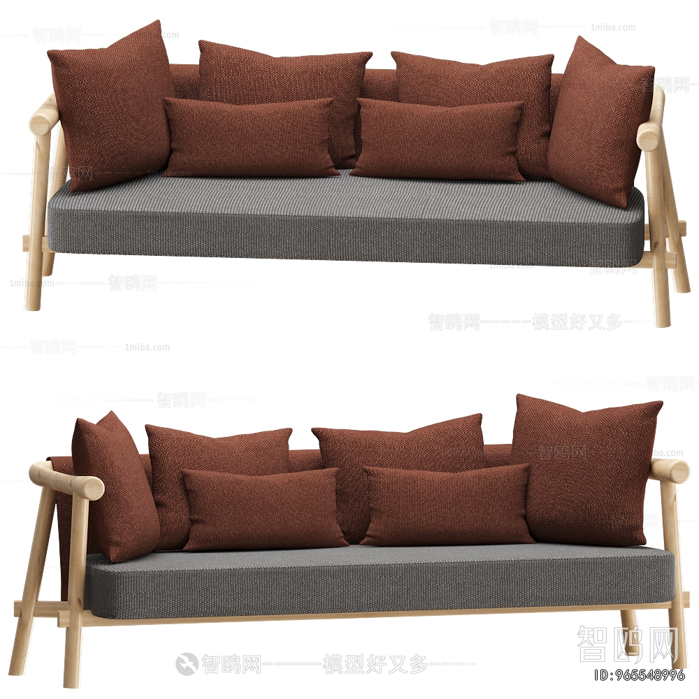 Modern Three-seat Sofa