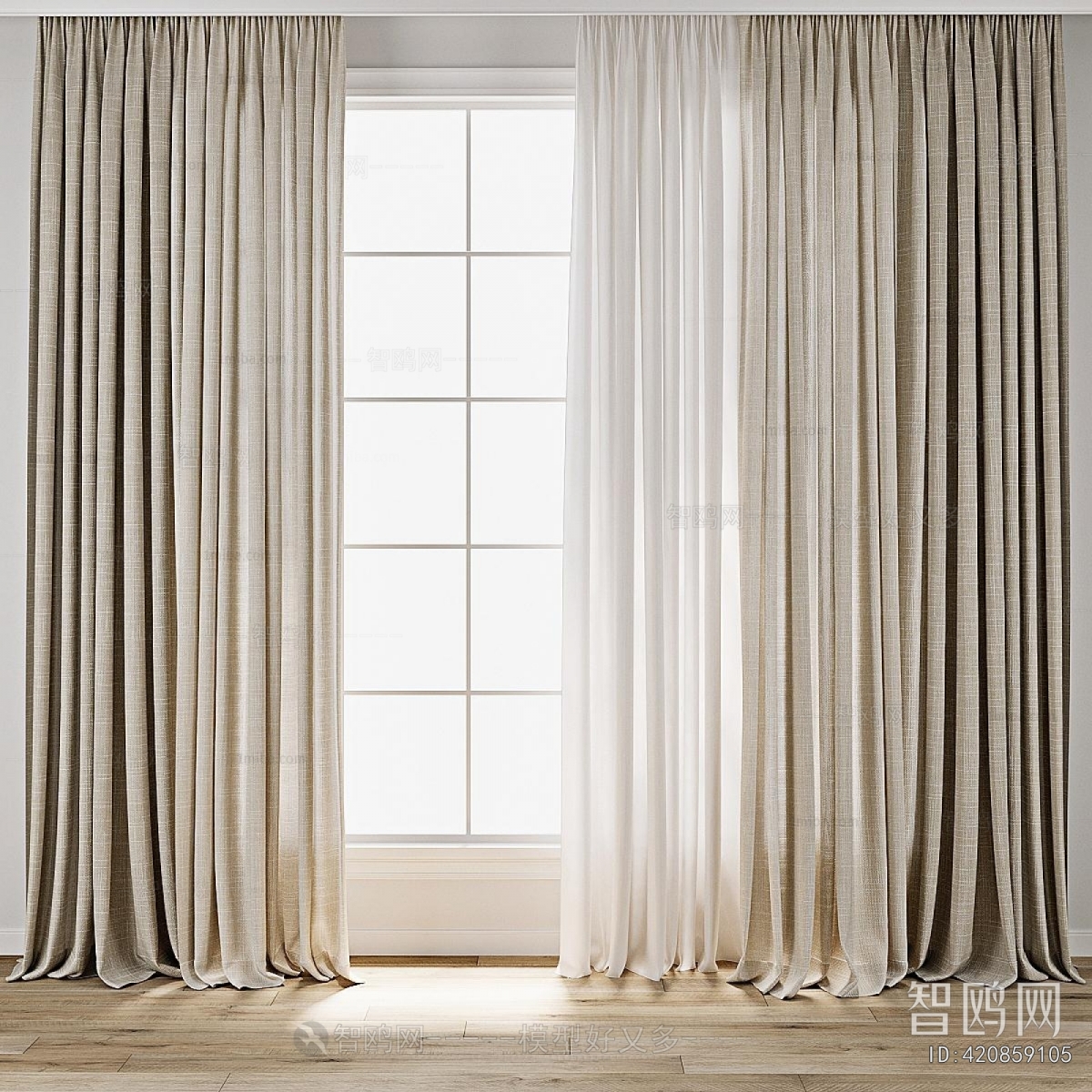 Modern The Curtain