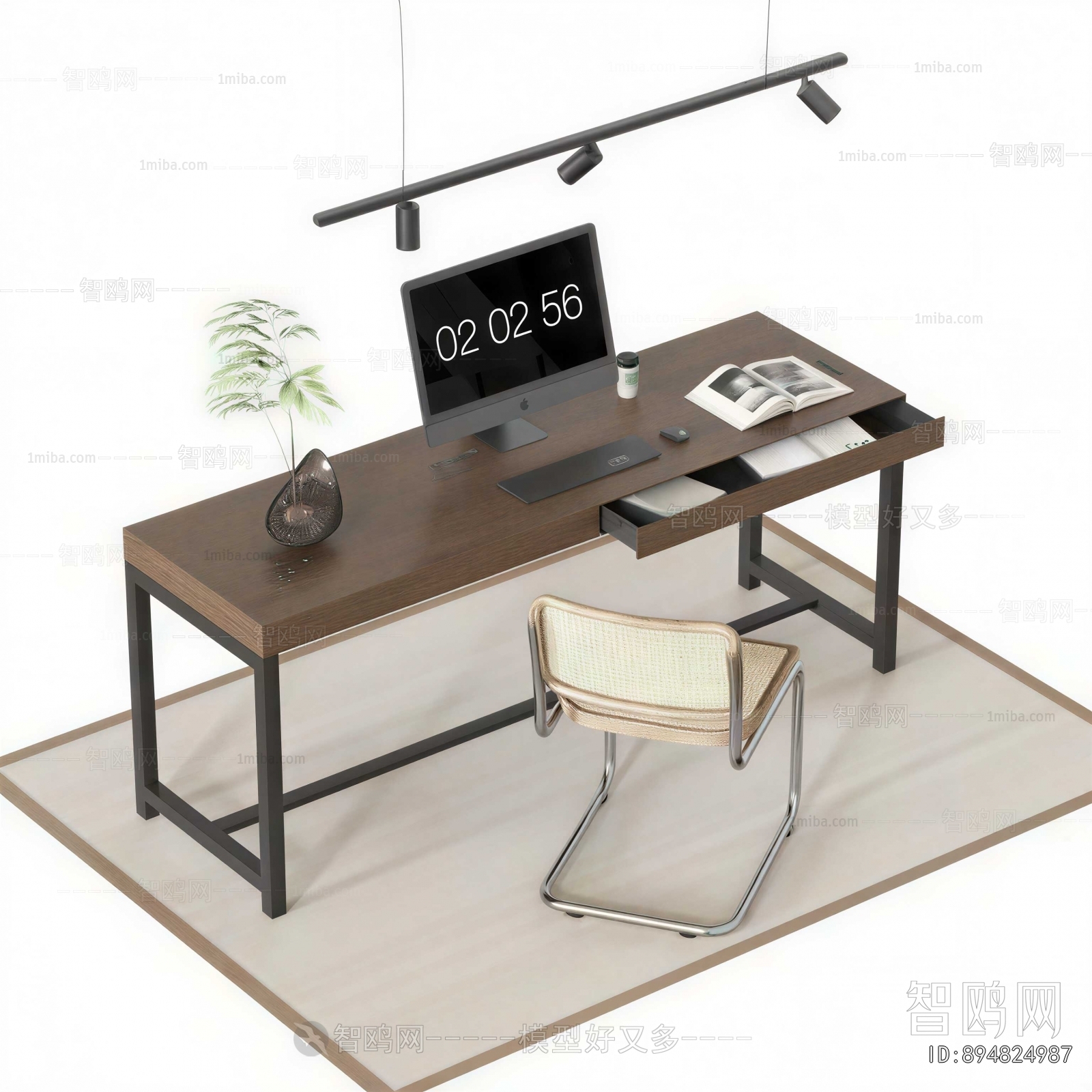 Modern Computer Desk And Chair