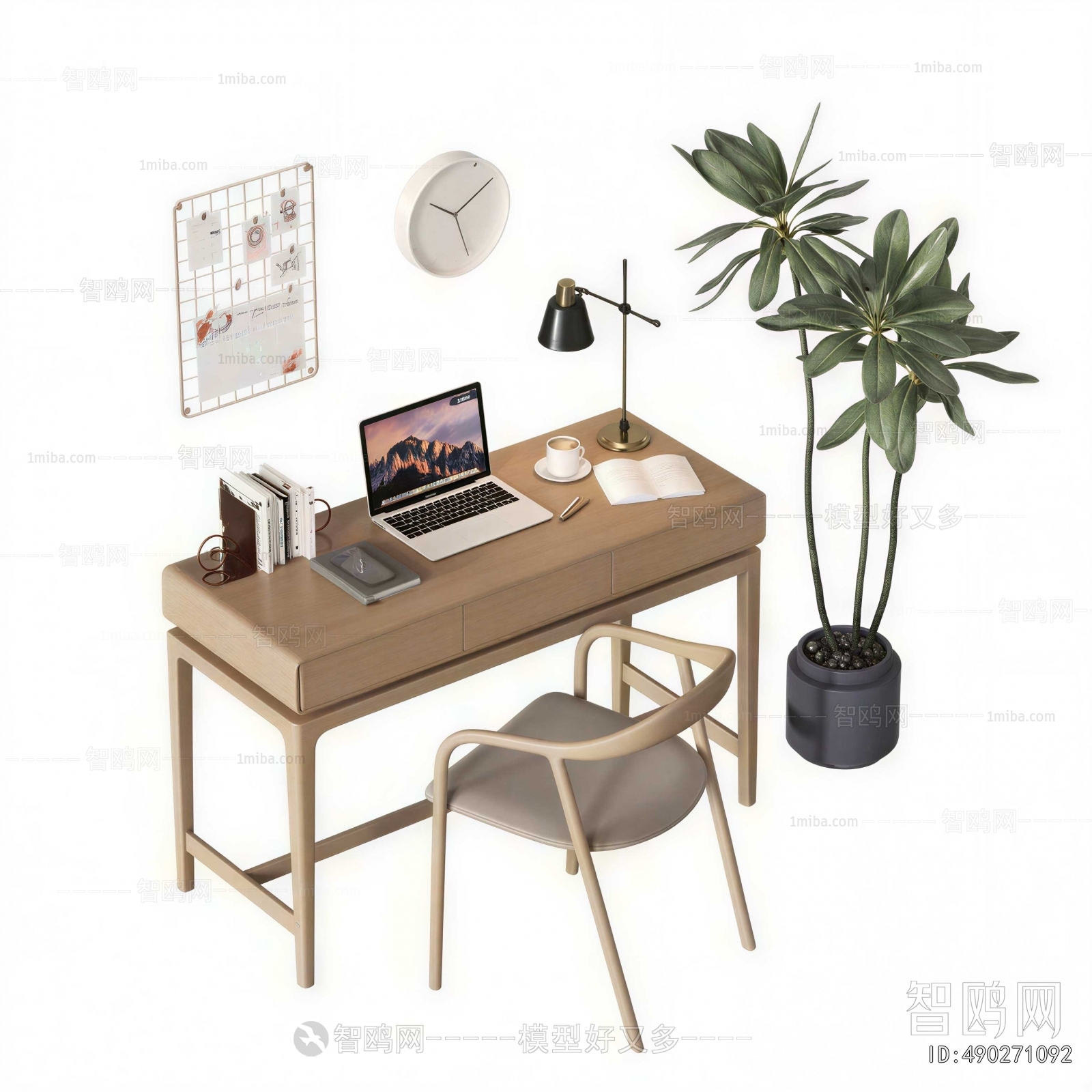 Modern Computer Desk And Chair