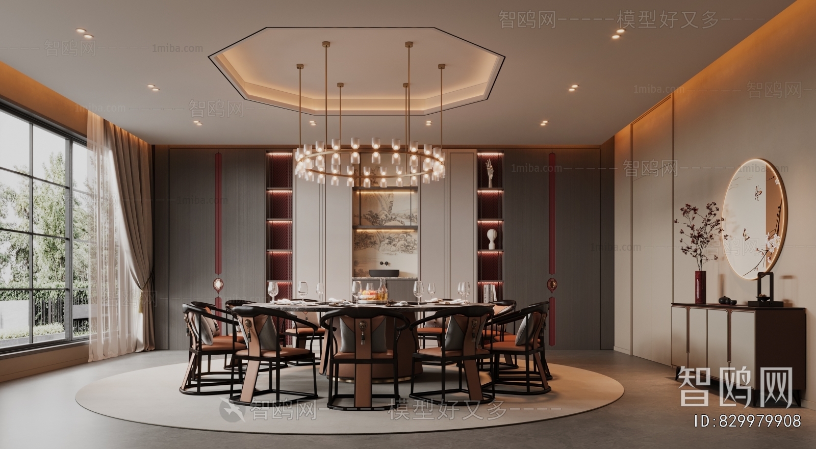 New Chinese Style Restaurant Box