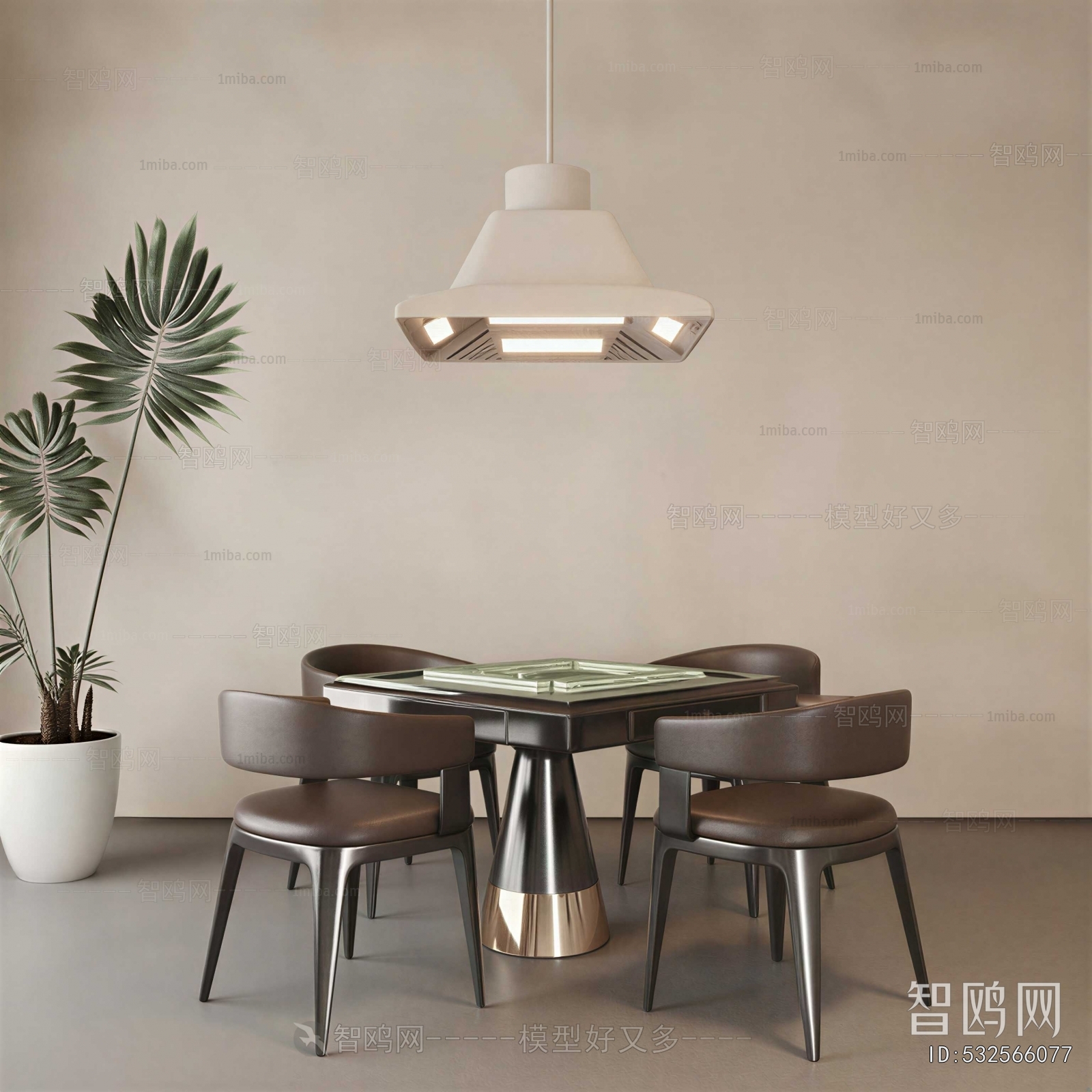 Modern Mahjong Tables And Chairs