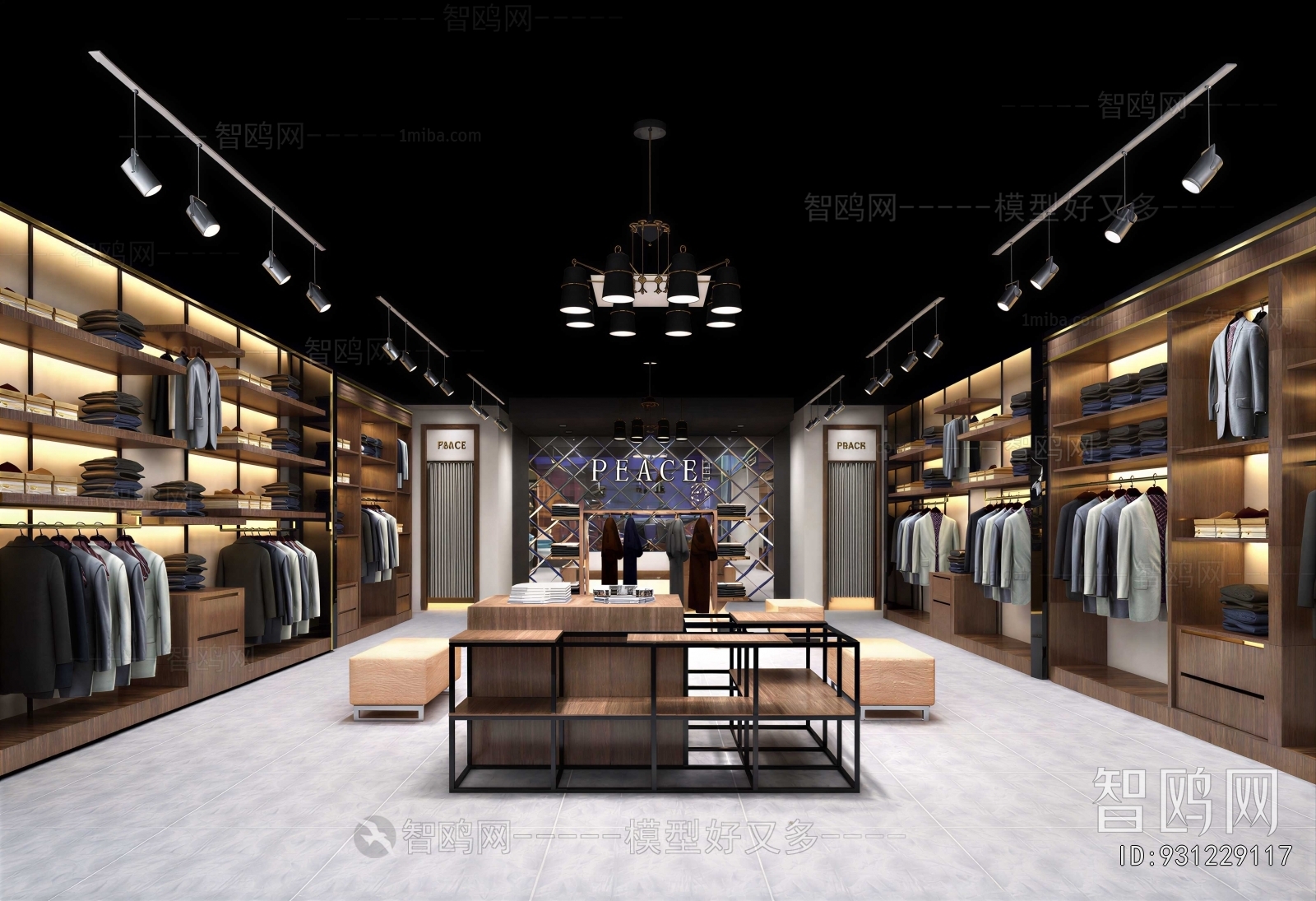 Industrial Style Clothing Store