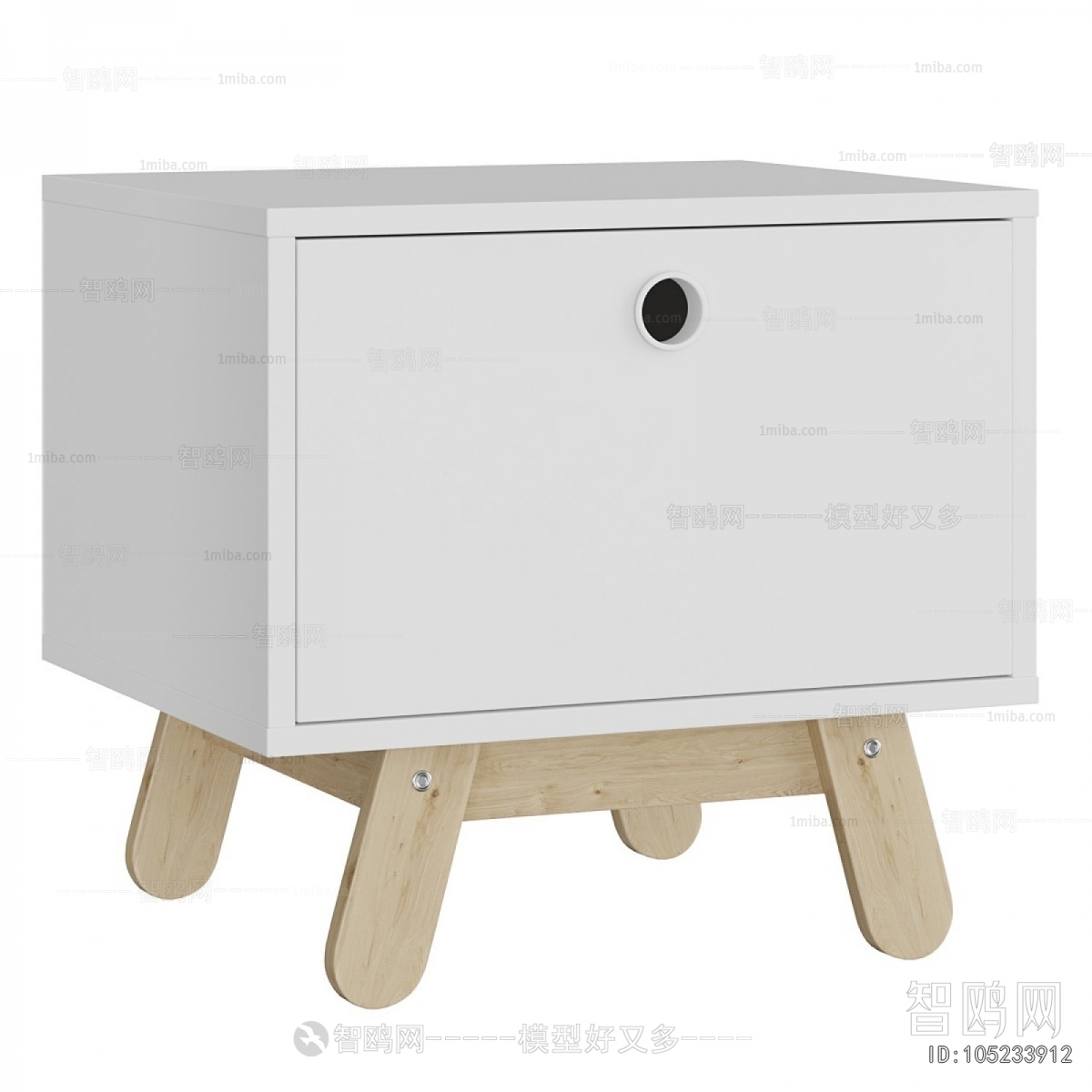 Modern Bedside Cupboard