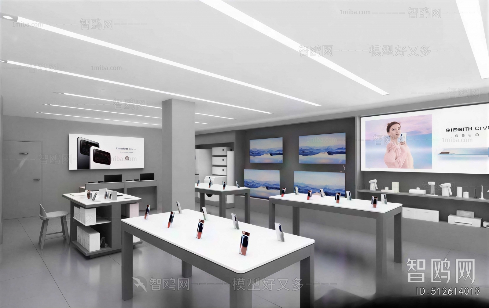 Modern Mobile Phone Store