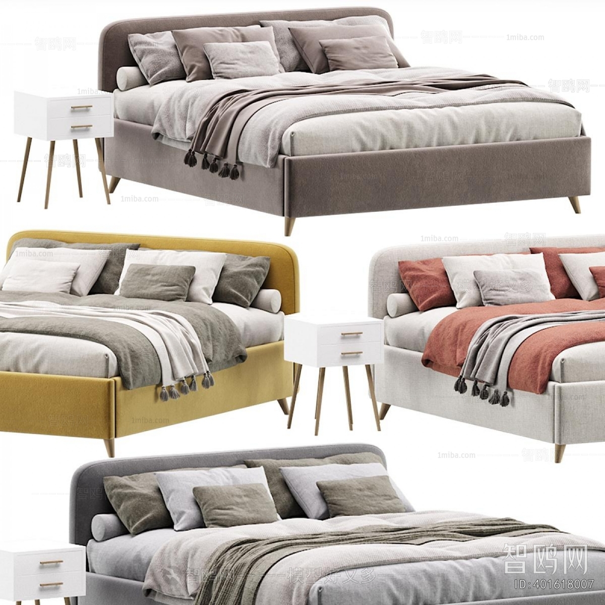 Modern Double Bed