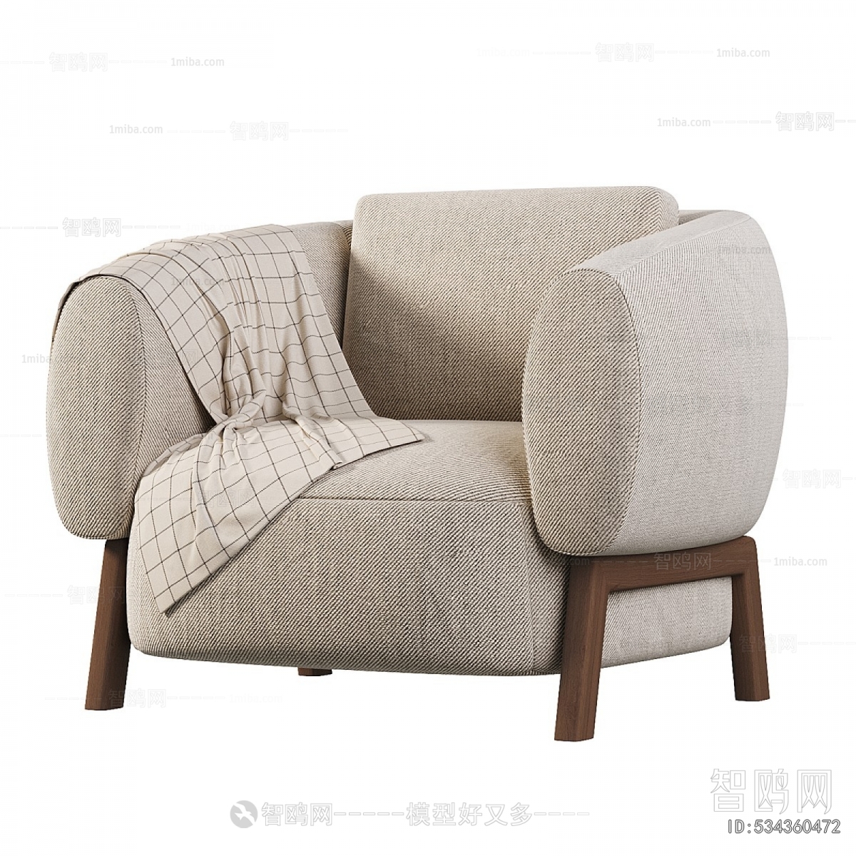 American Style Single Sofa