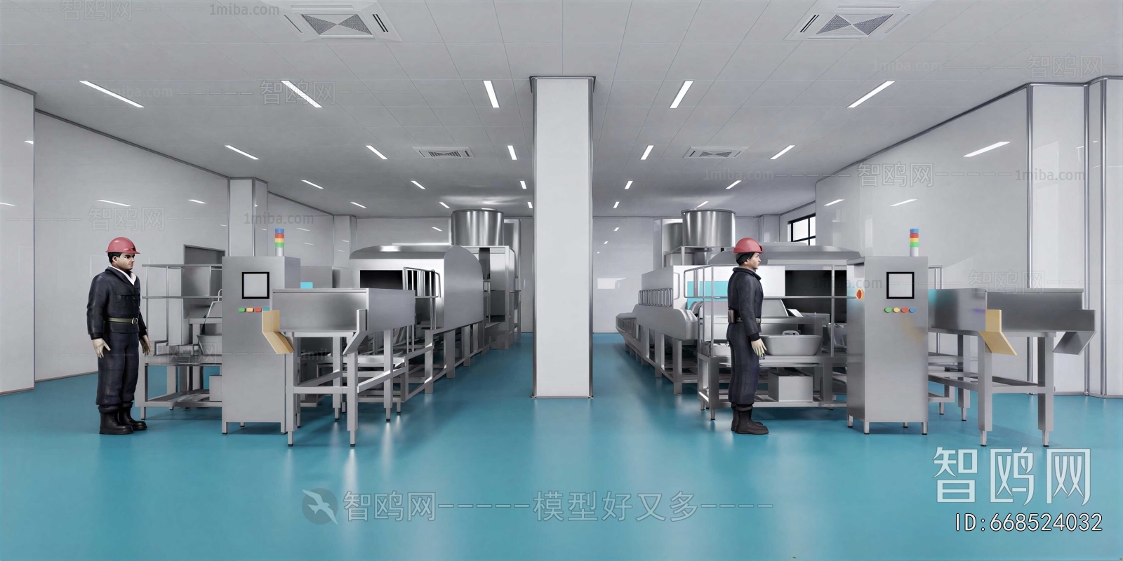 Modern Factory Floor/warehouse