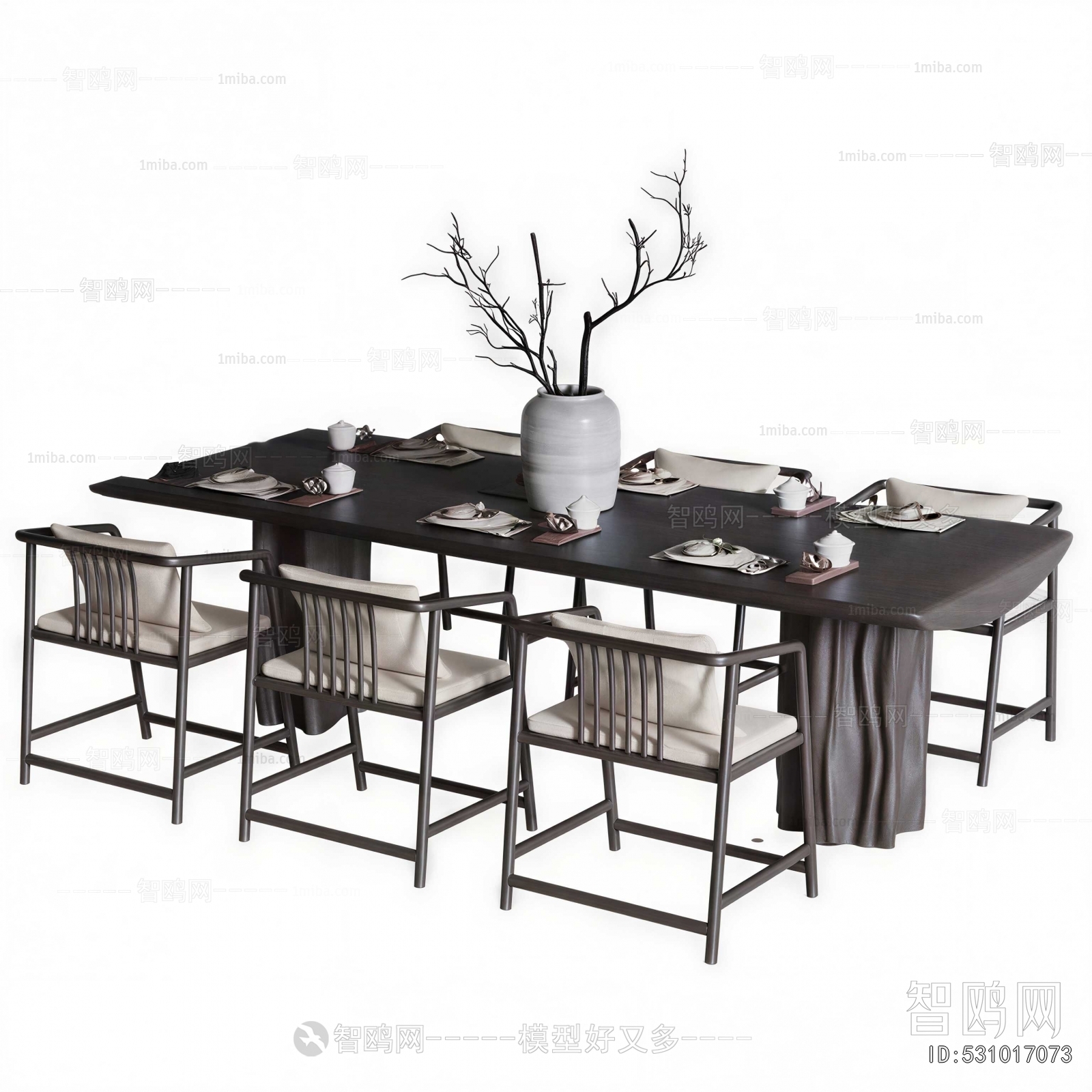 New Chinese Style Dining Table And Chairs