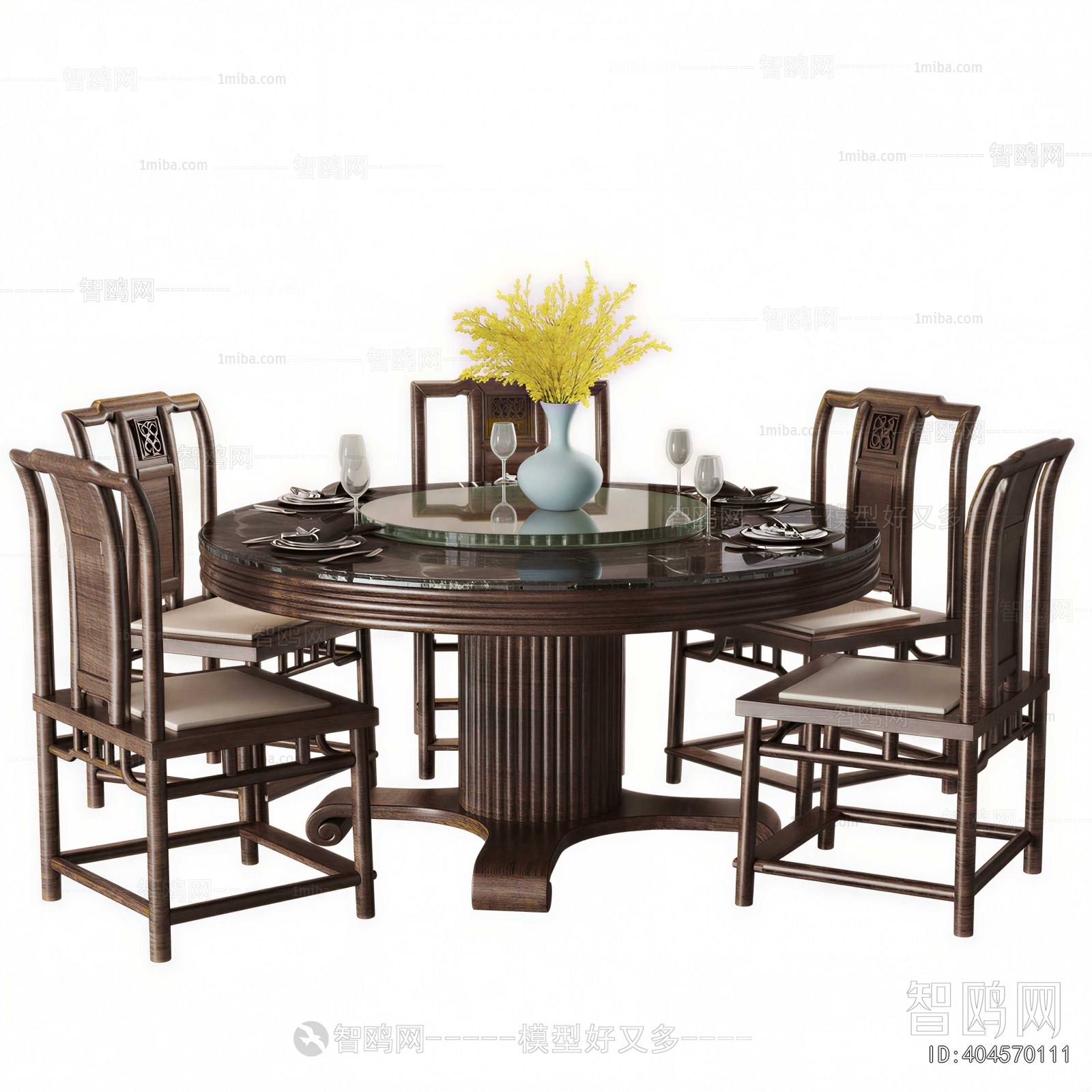 New Chinese Style Dining Table And Chairs