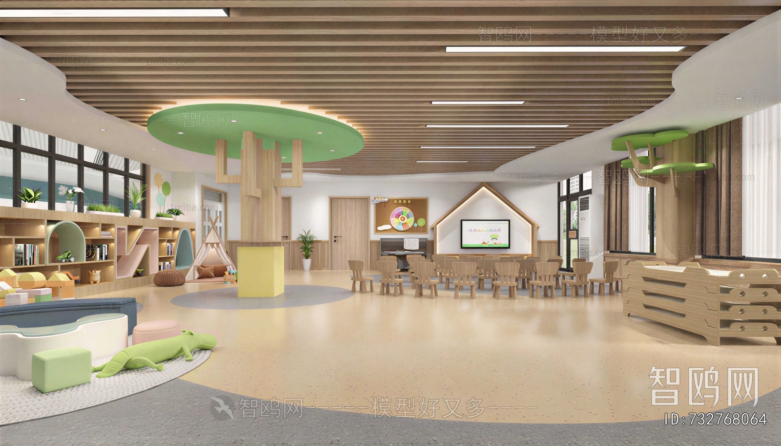 Modern Kindergarten Classrooms