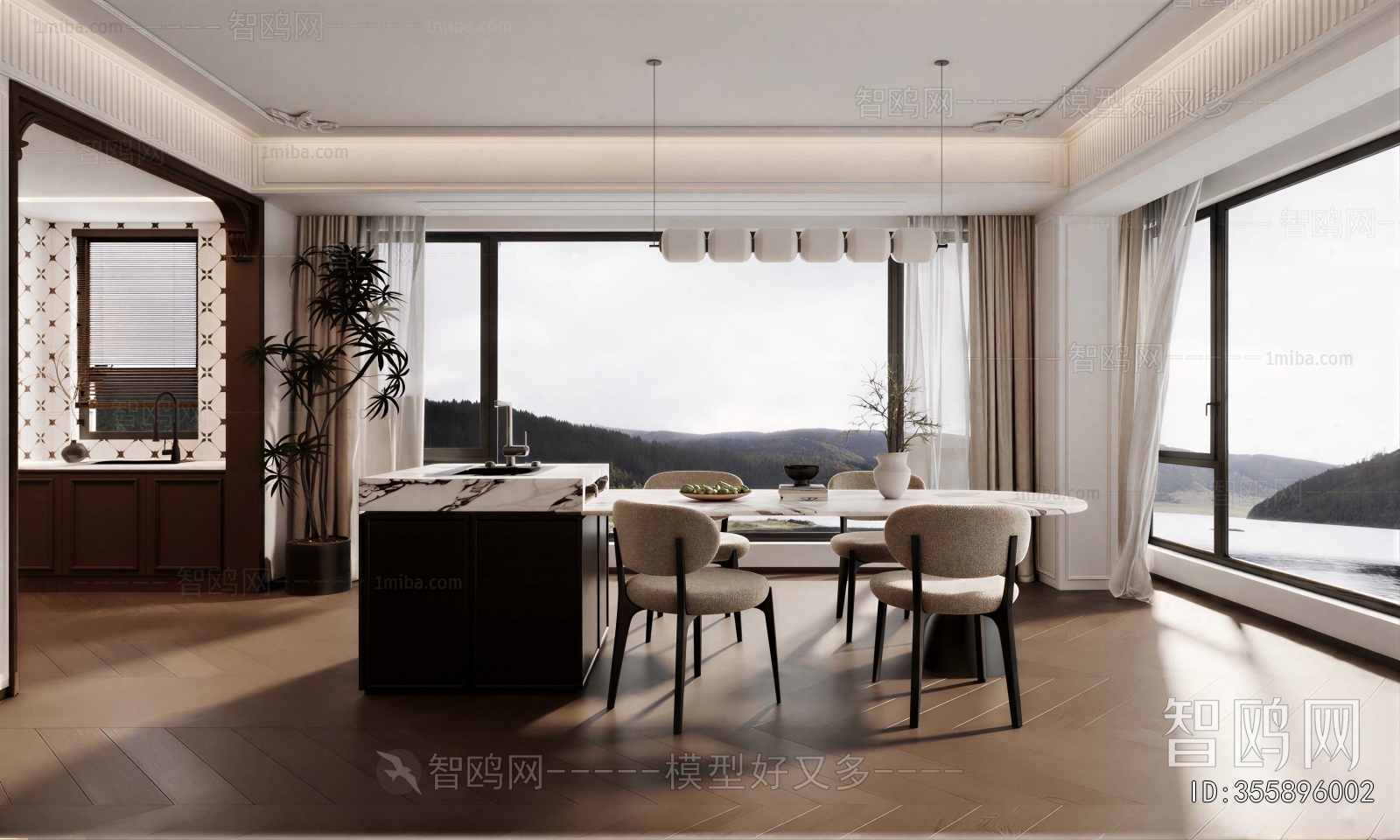 French Style Dining Room