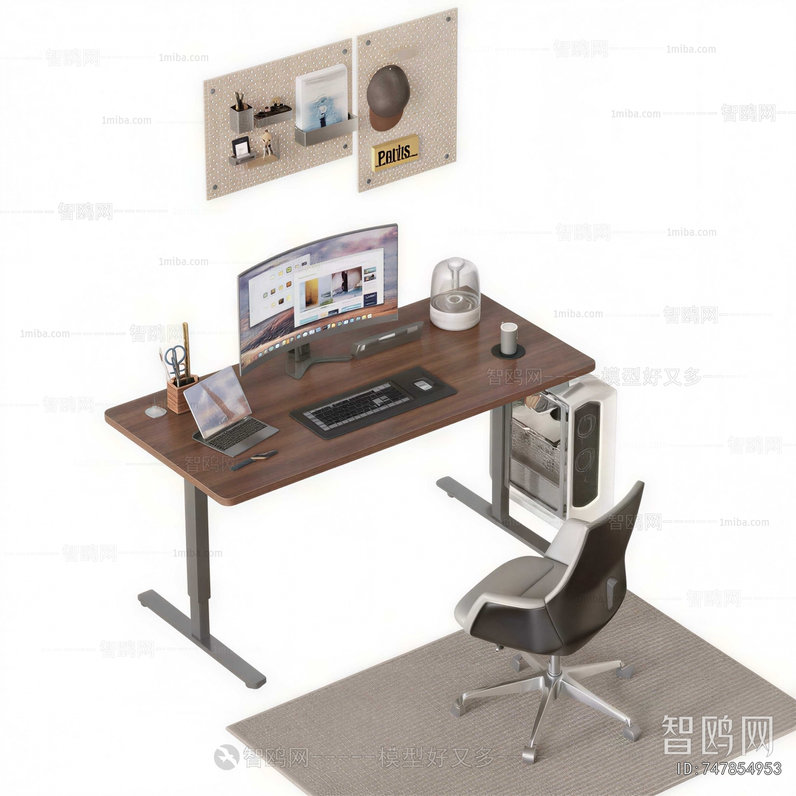 Modern Computer Desk And Chair